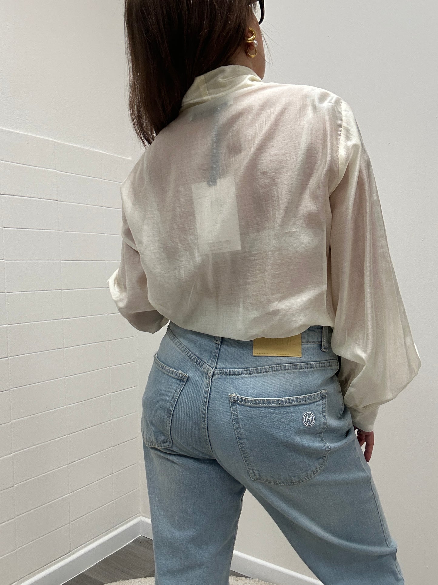 Haveone camicia con fiocco