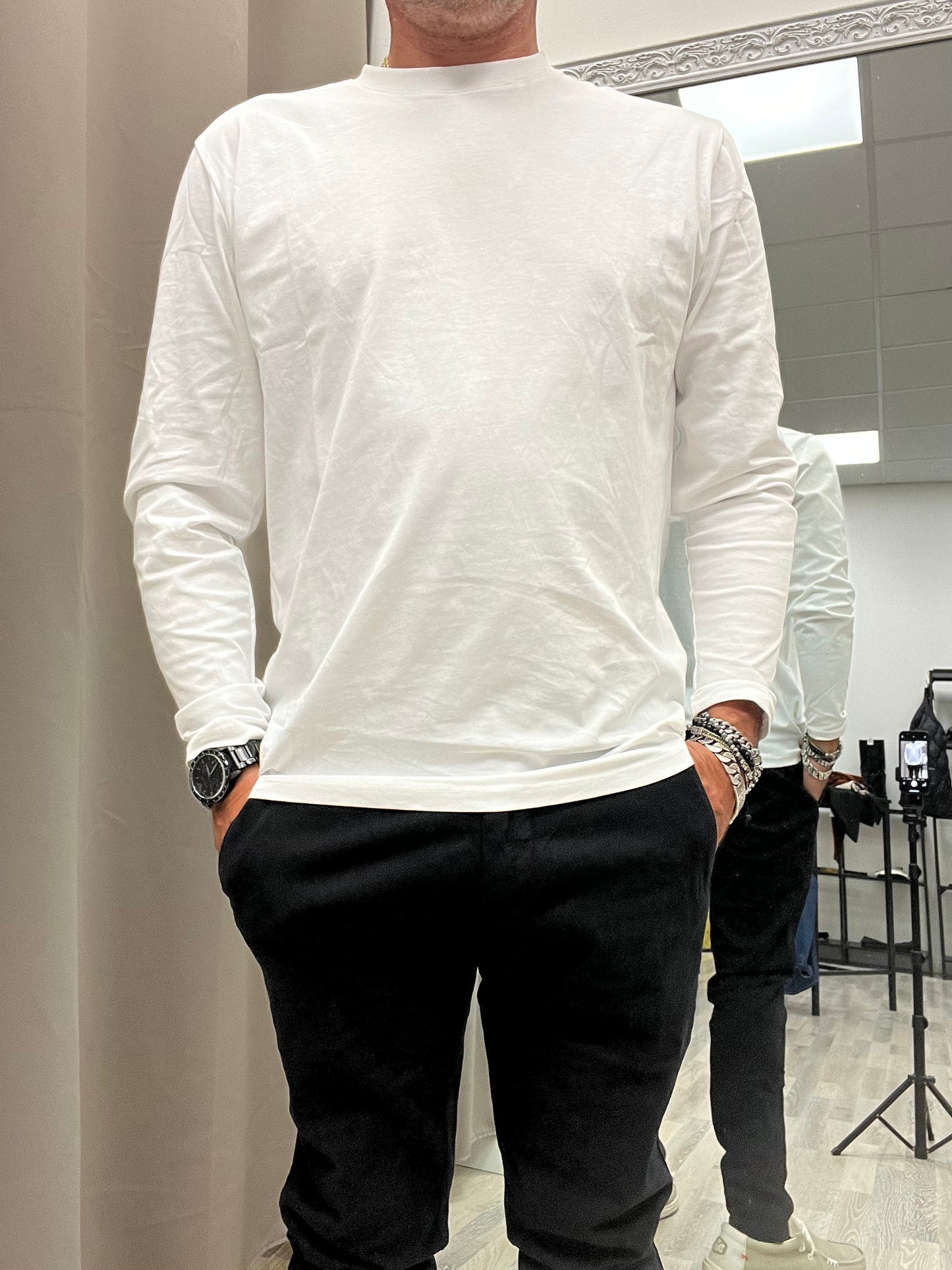 Gianni Lupo Pullover Uomo in Ciniglia Burro