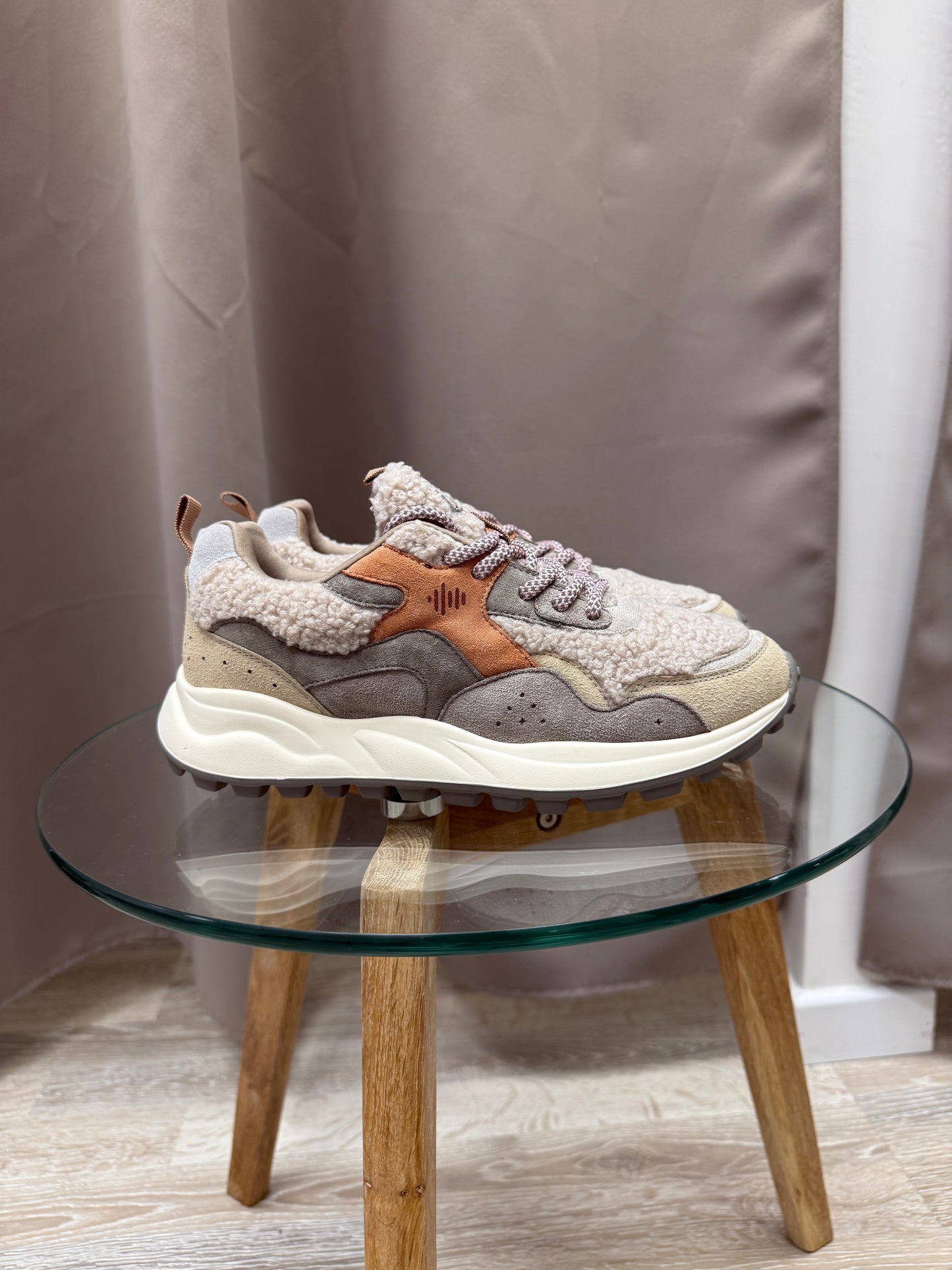 Sneaker bouclè multicolor Ovyè