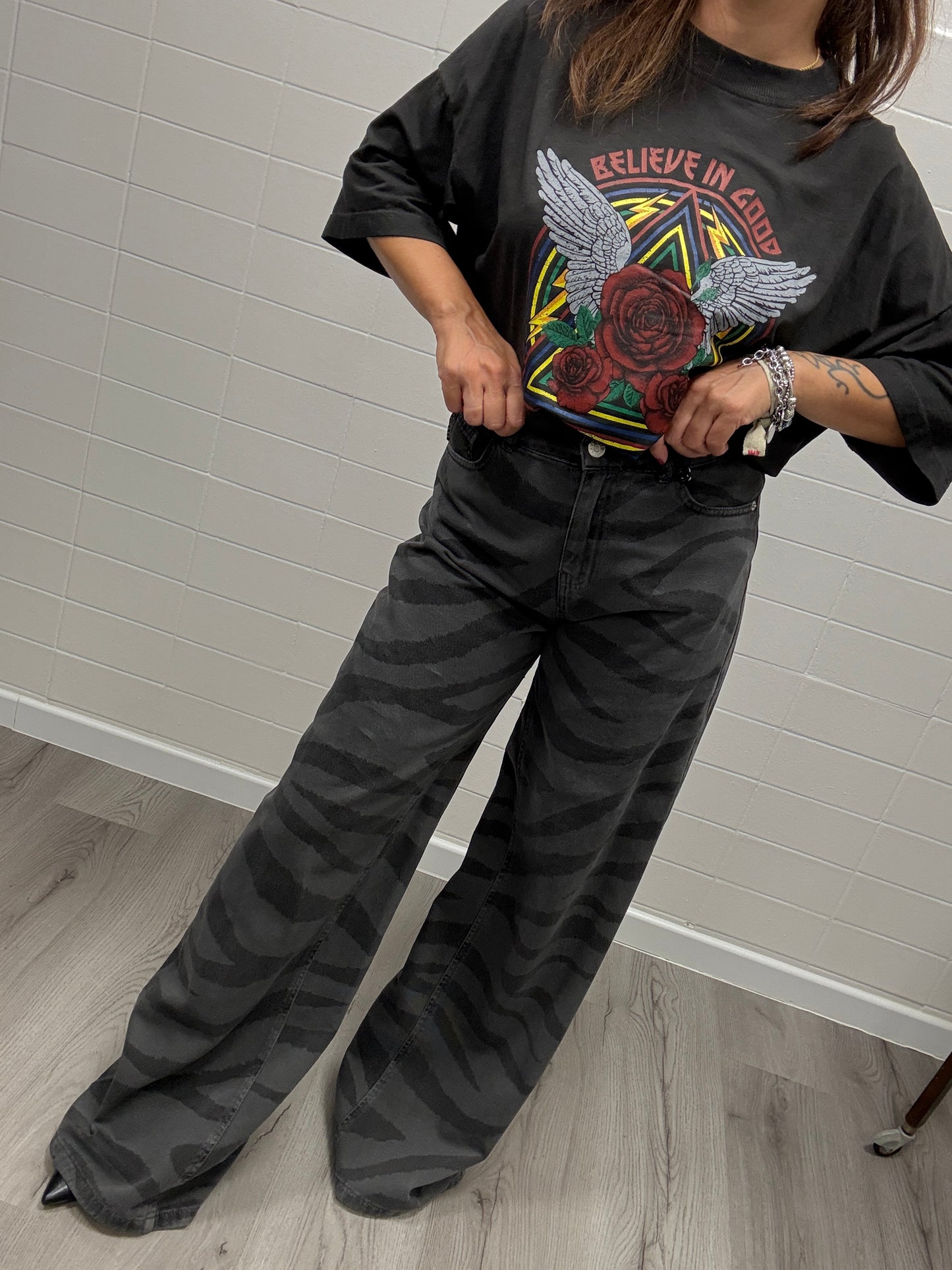 Jeans Ketty zebrato Haveone