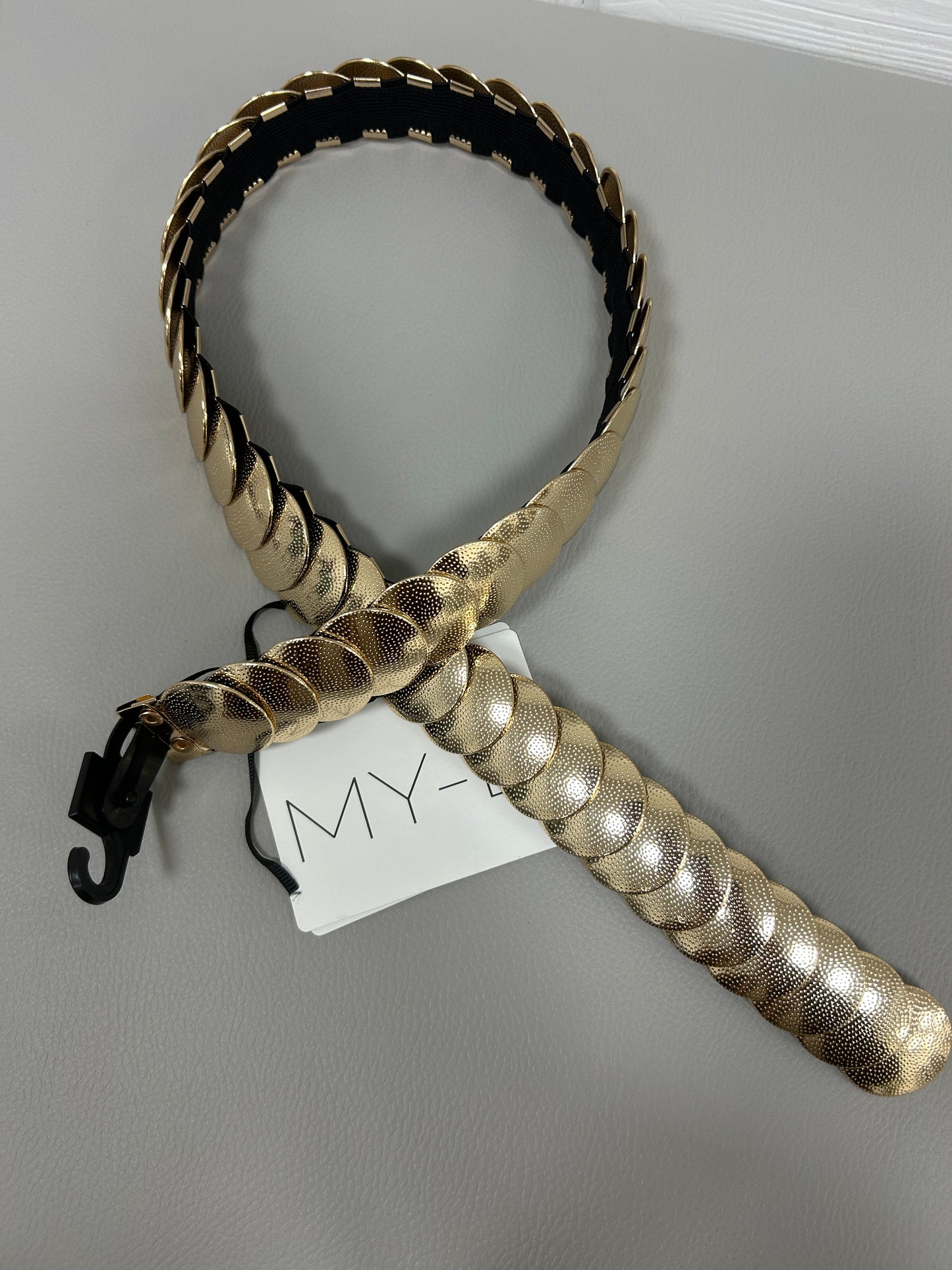 Cintura elastica metallo Oro My-d
