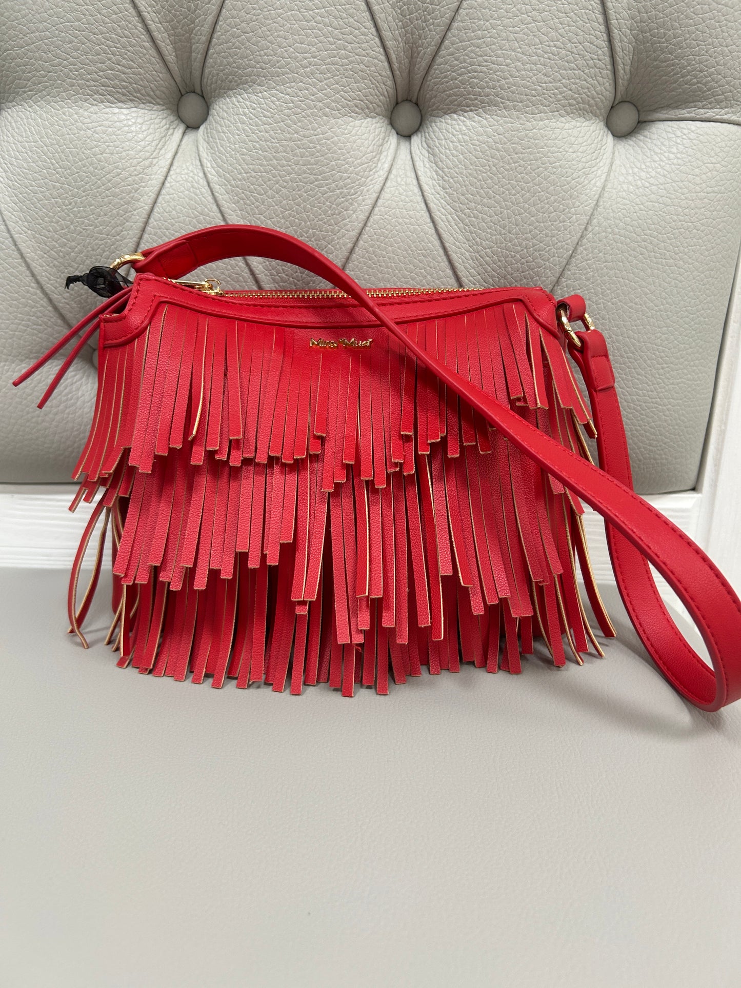 Mimi muà borsa con frange piccola