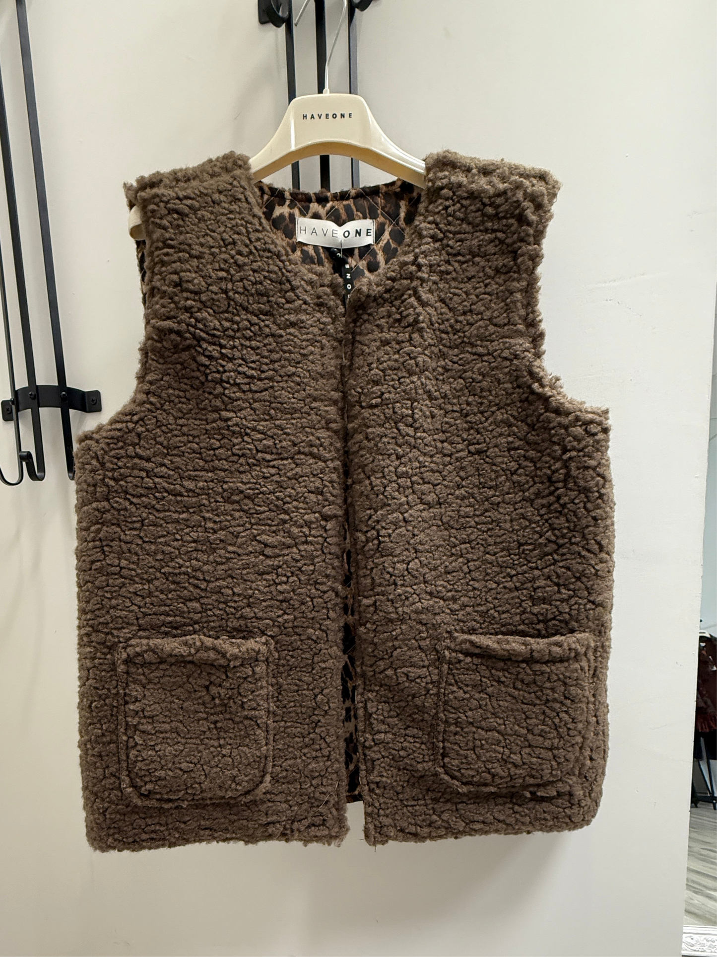 Gilet Teddy moro Haveone