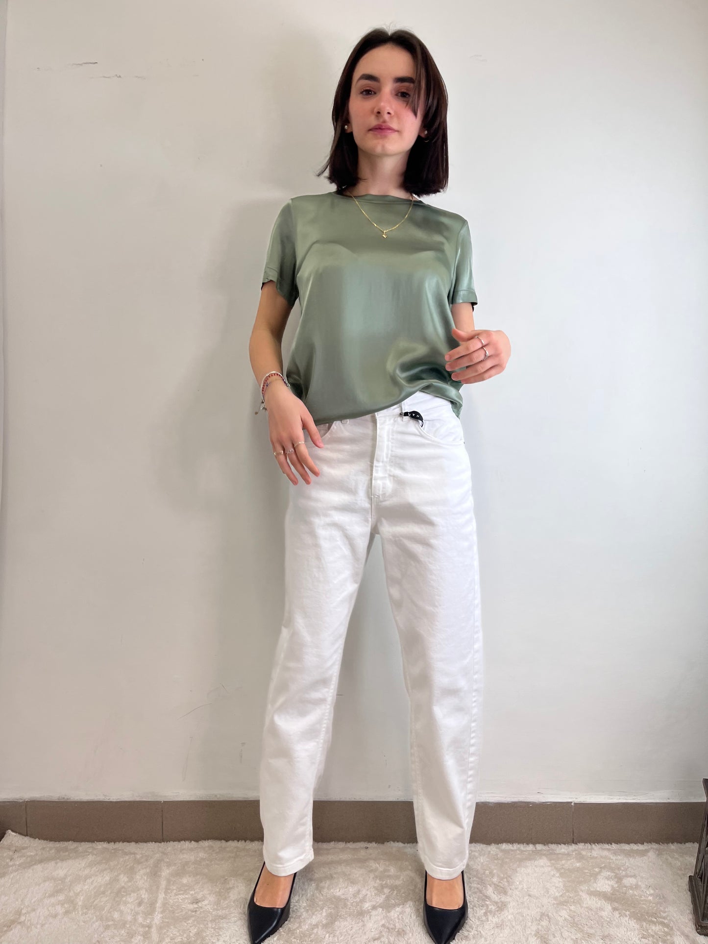 Denim Mom Fit Louis Bianco Haveone