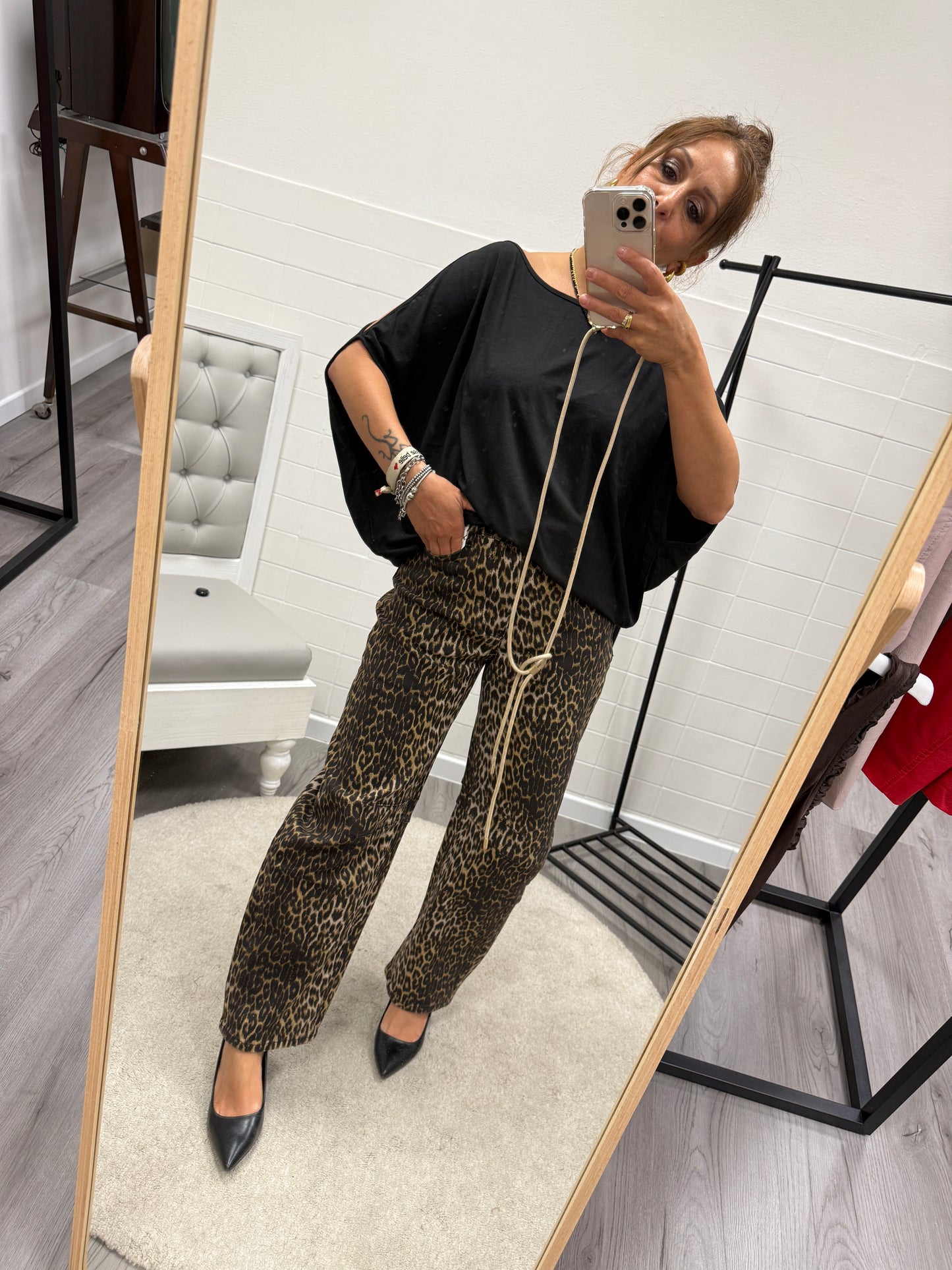 Pantaloni animalier baloon Susy Mix