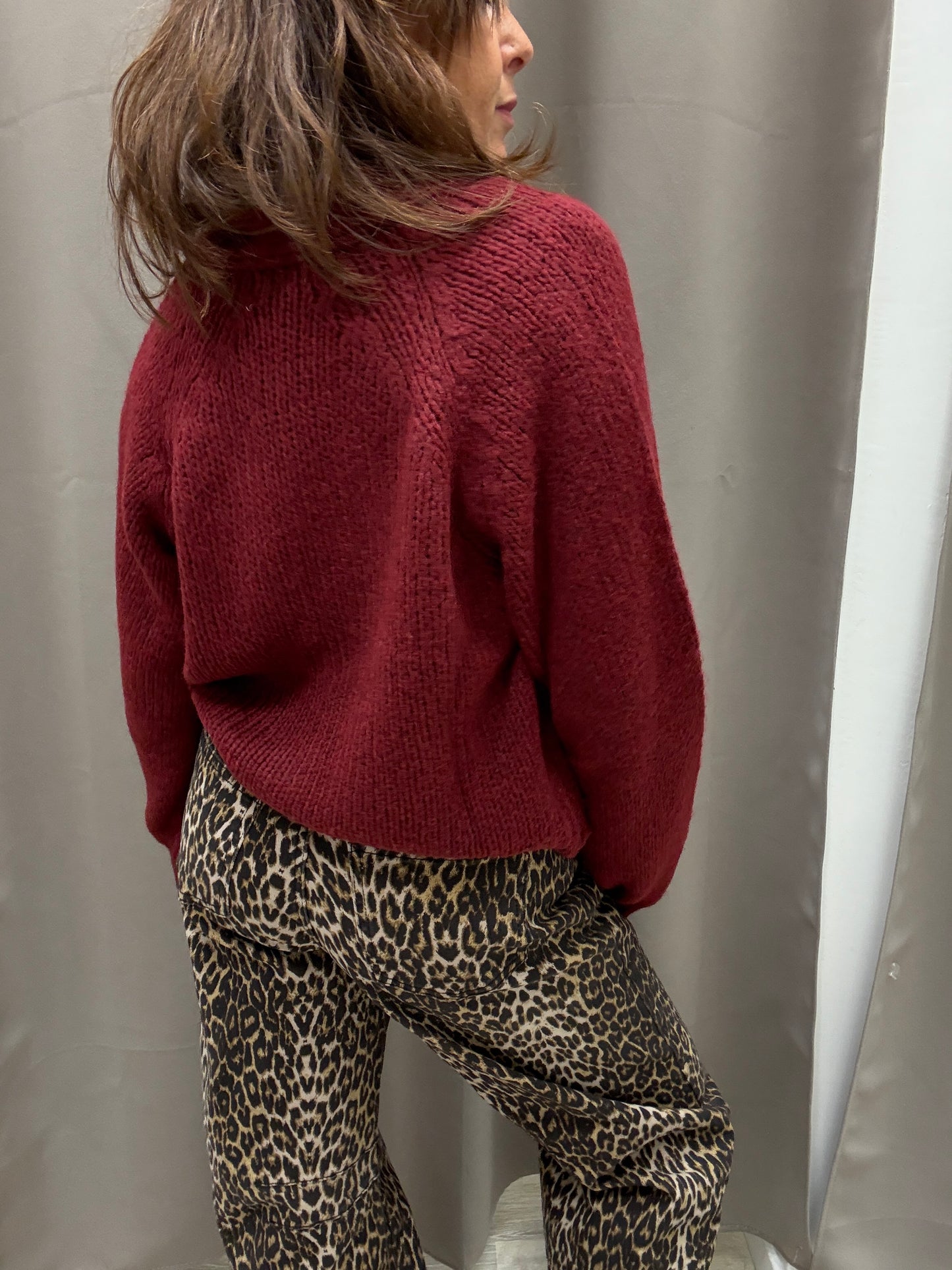 HaveOne Cardigan Gioiello Vino