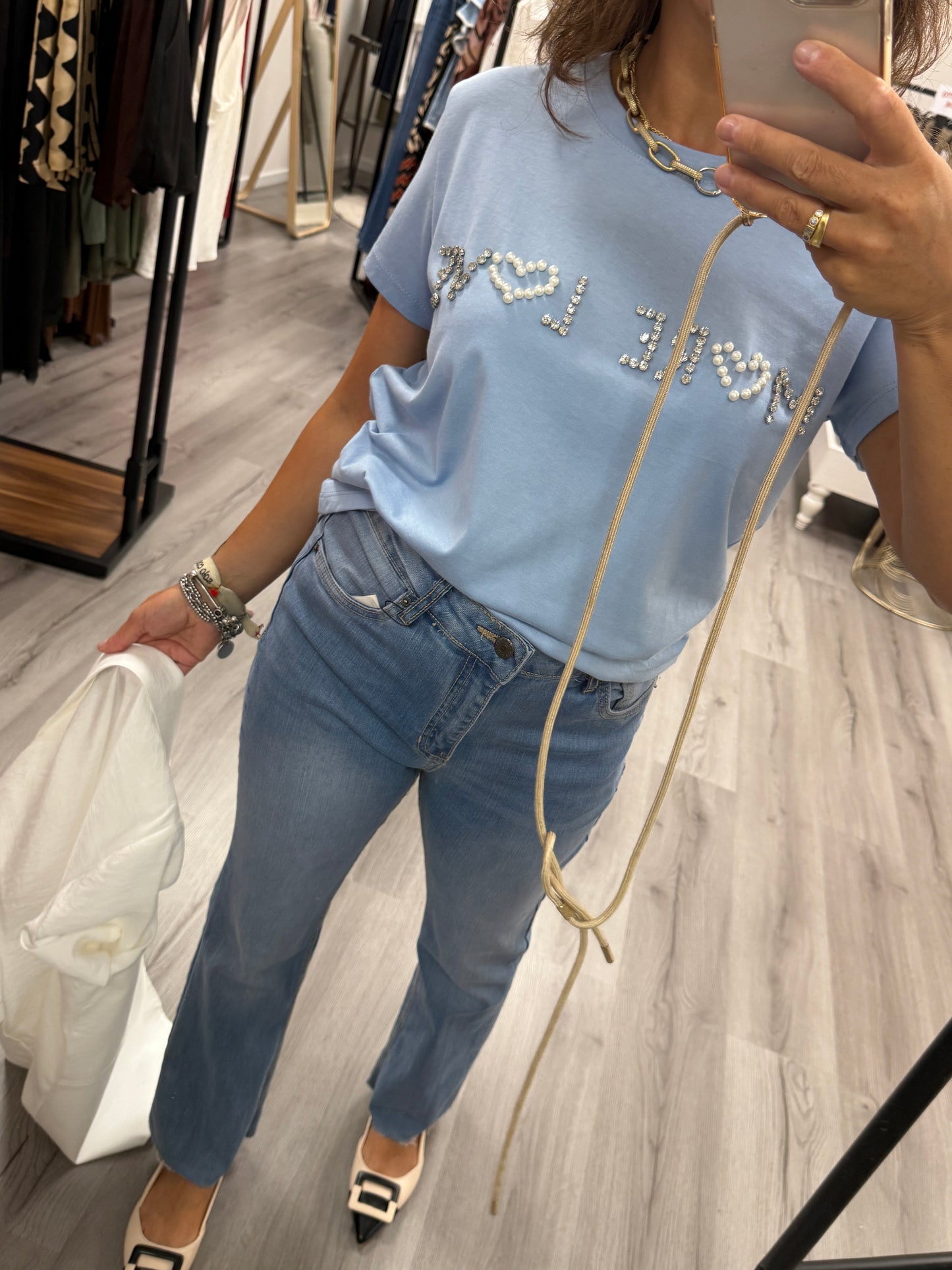 T-shirt strass Susy mix