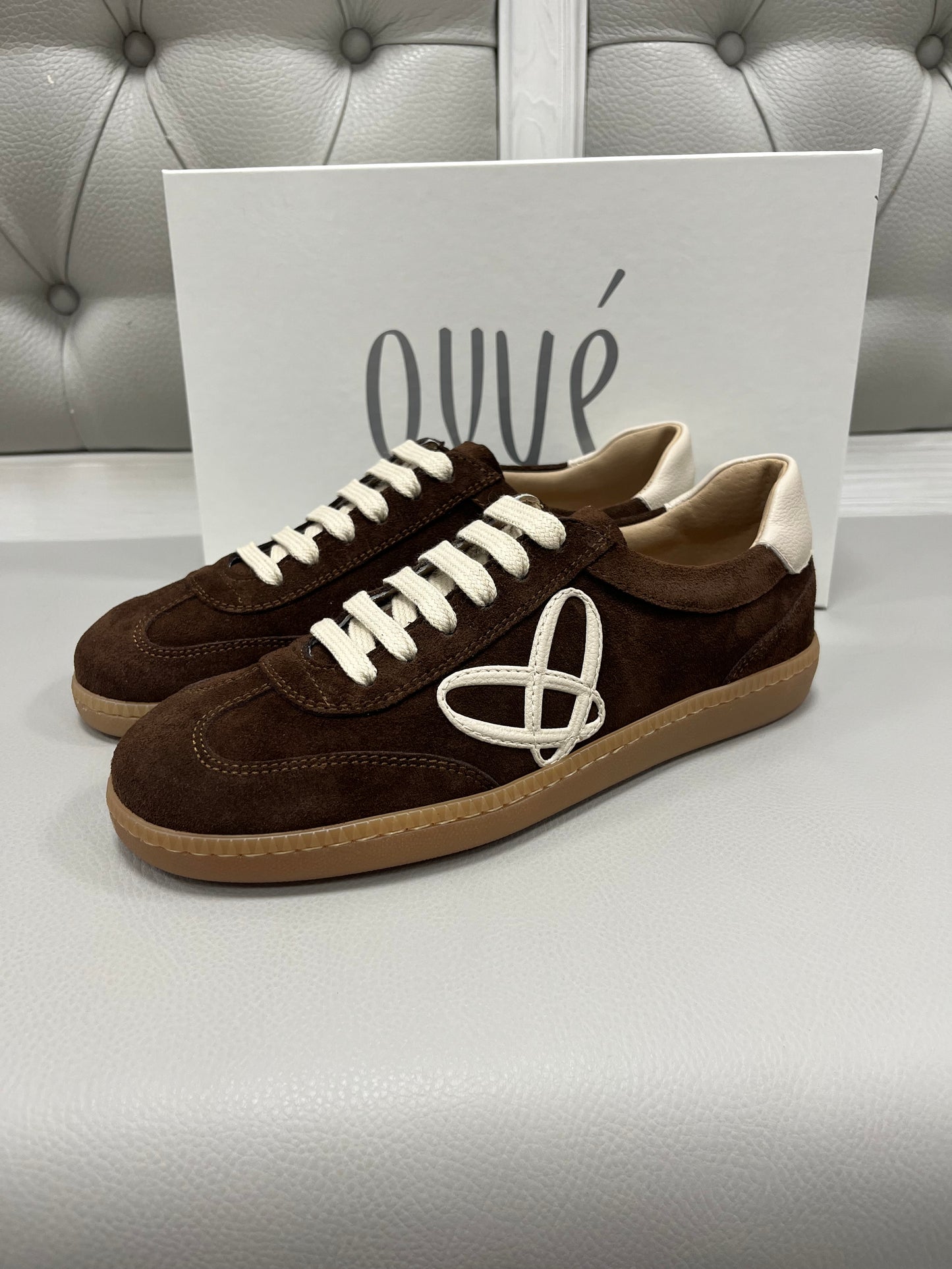 Ovyé Sneakers in Crosta Moro