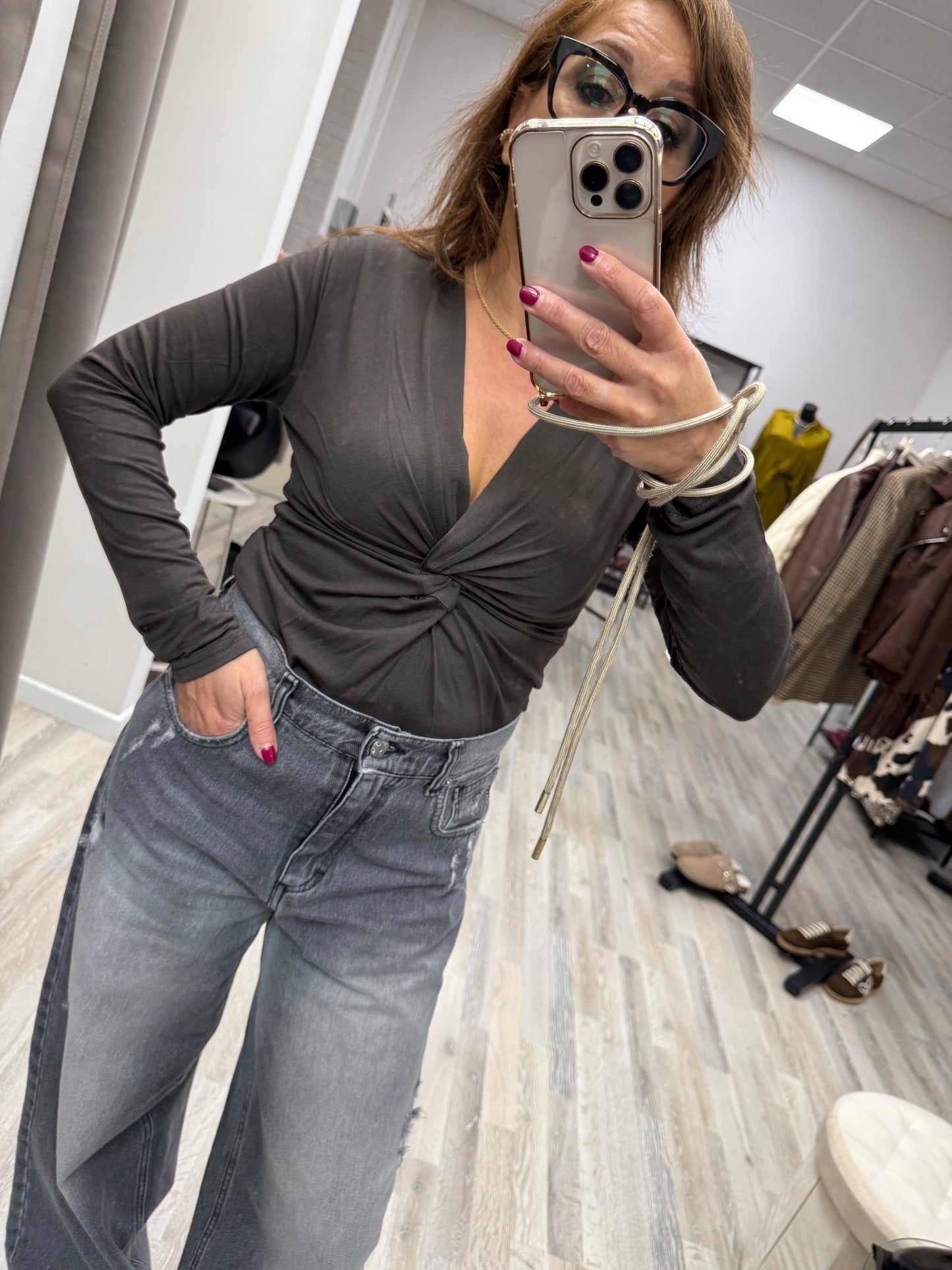 Maglia con nodo moro Susy Mix