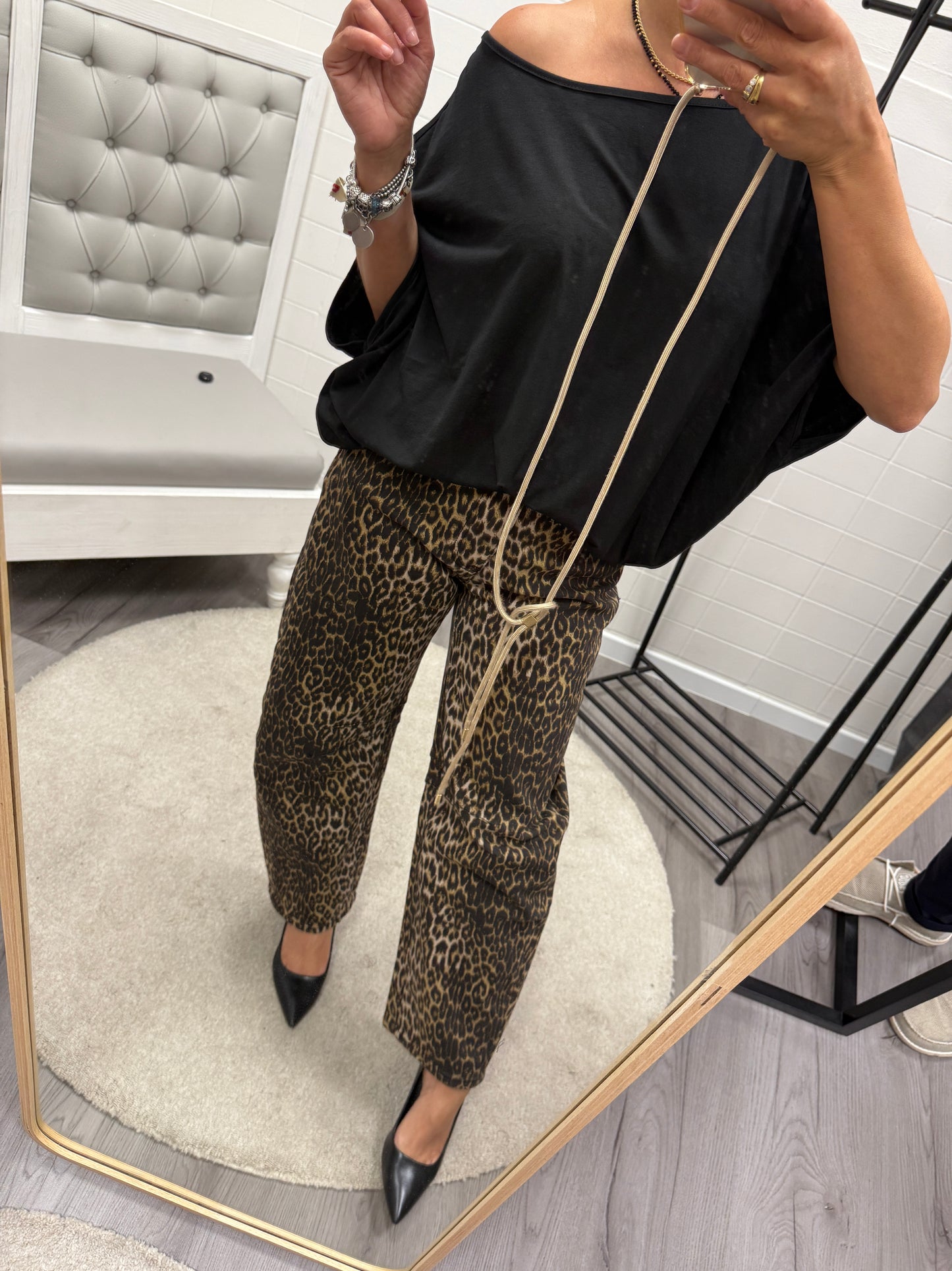 Pantaloni animalier baloon Susy Mix