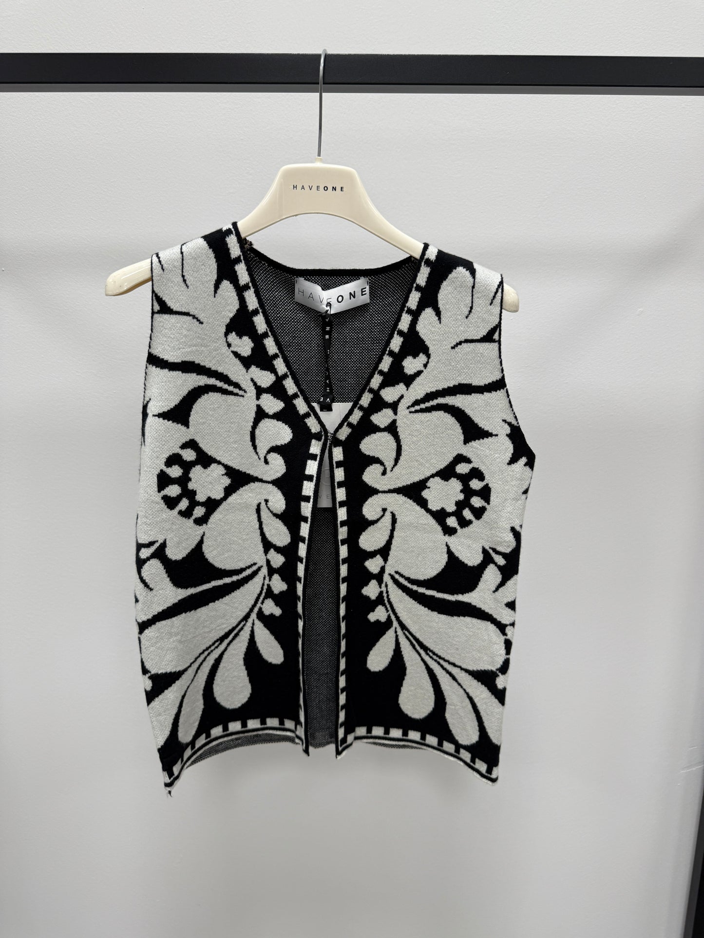 PREORDINE Gilet maglia Gipsy Nero Haveone