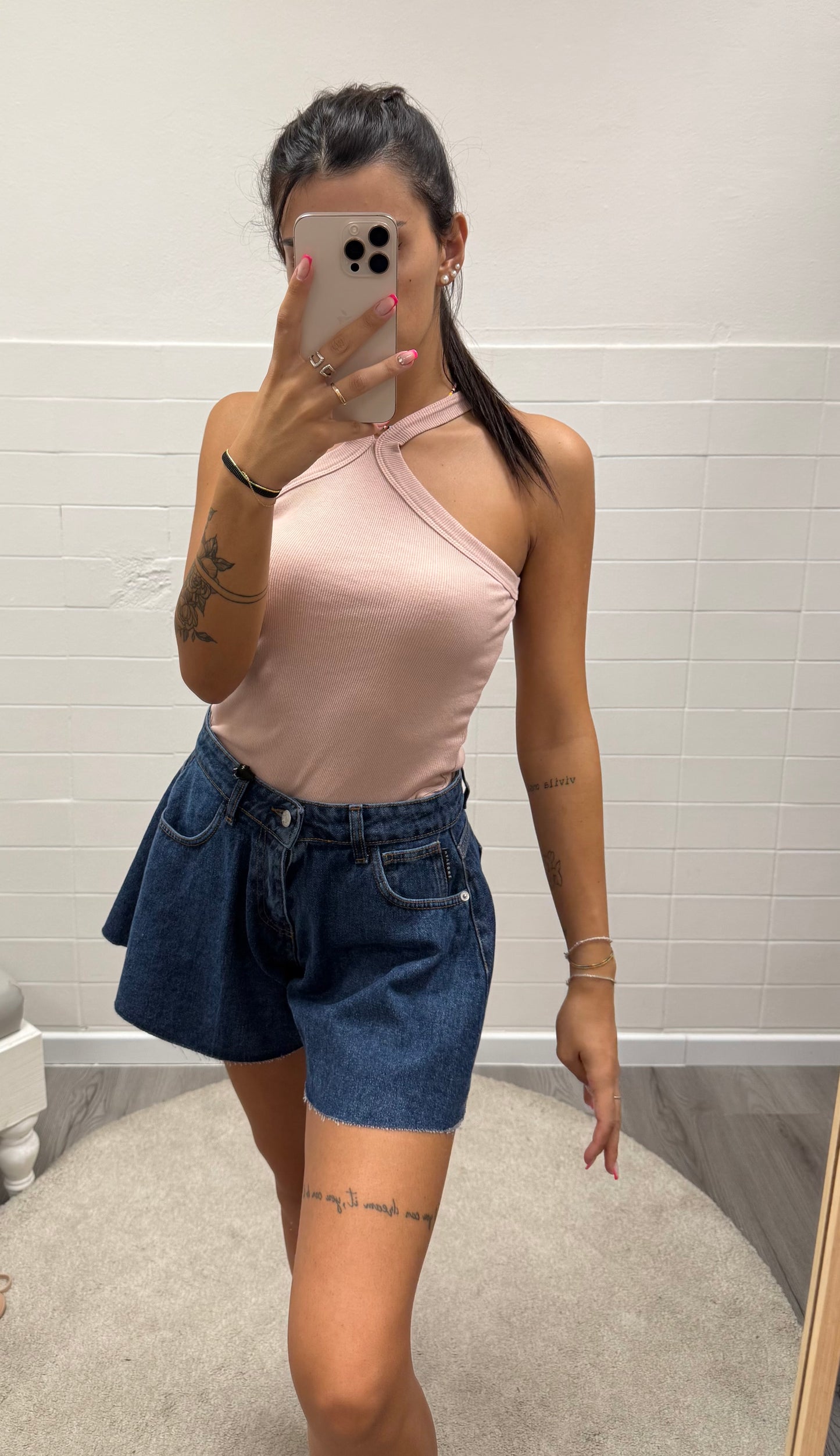 Top fascia incrocio Susy Mix Rosa