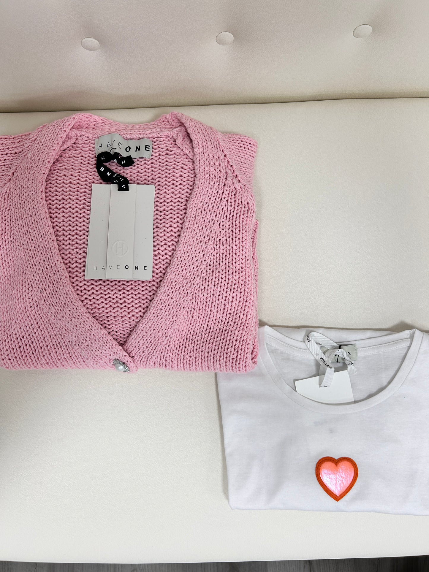 Haveone Cardigan Gioiello Rosa
