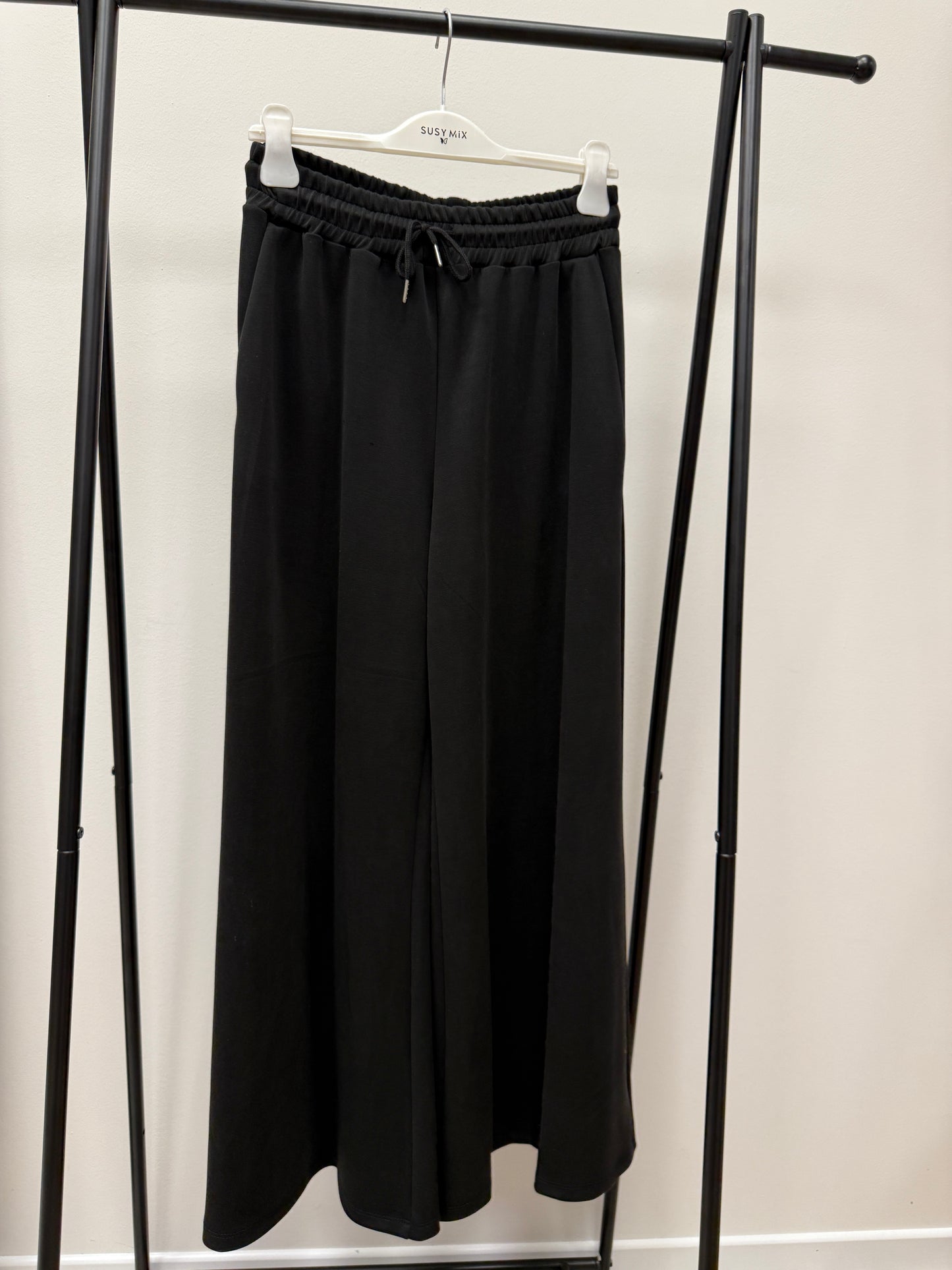 Completo tuta in Scuba Susy Mix Nero