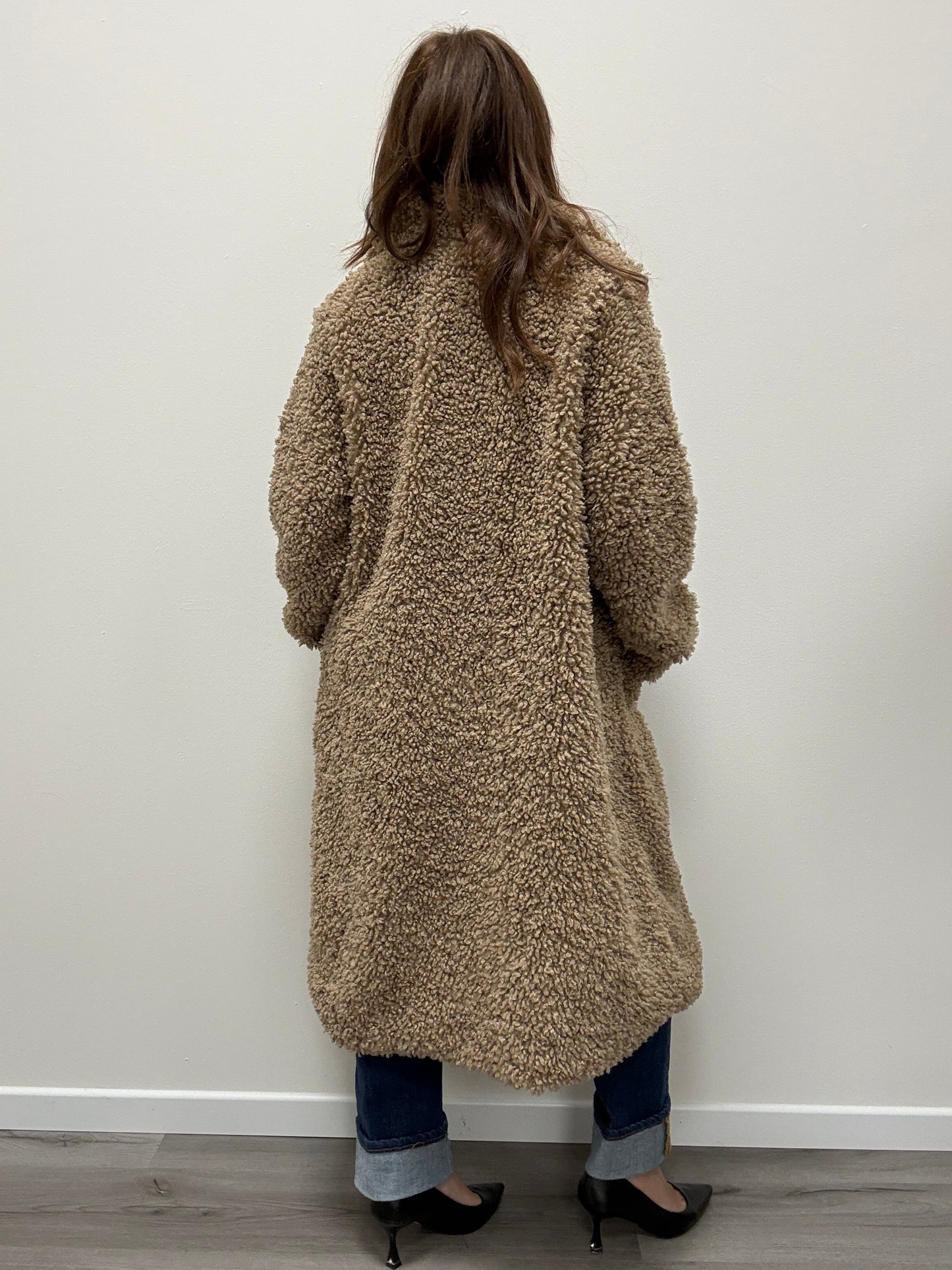 Cappotto Teddy tortora Susy Mix