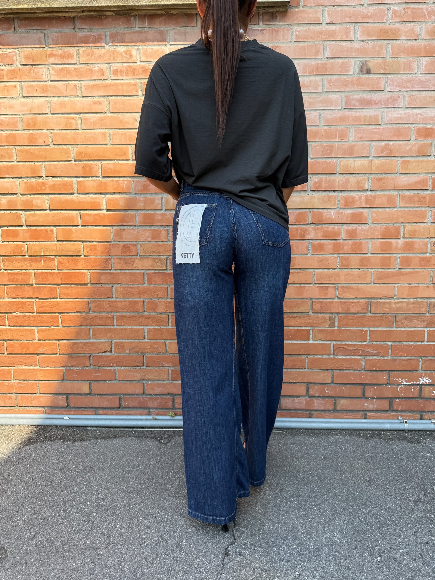 Jeans Ketty blu scuro Haveone