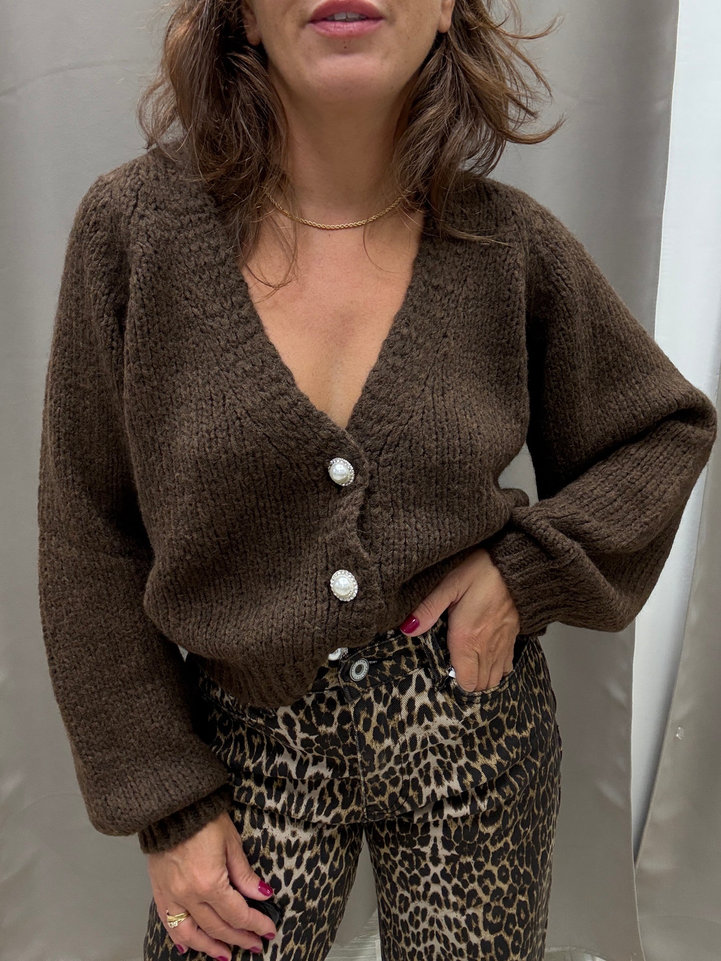 HaveOne Cardigan Gioiello Moro