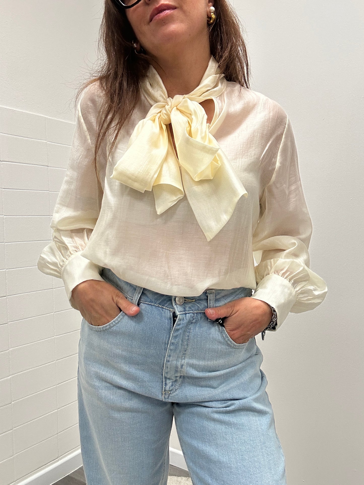 Haveone camicia con fiocco