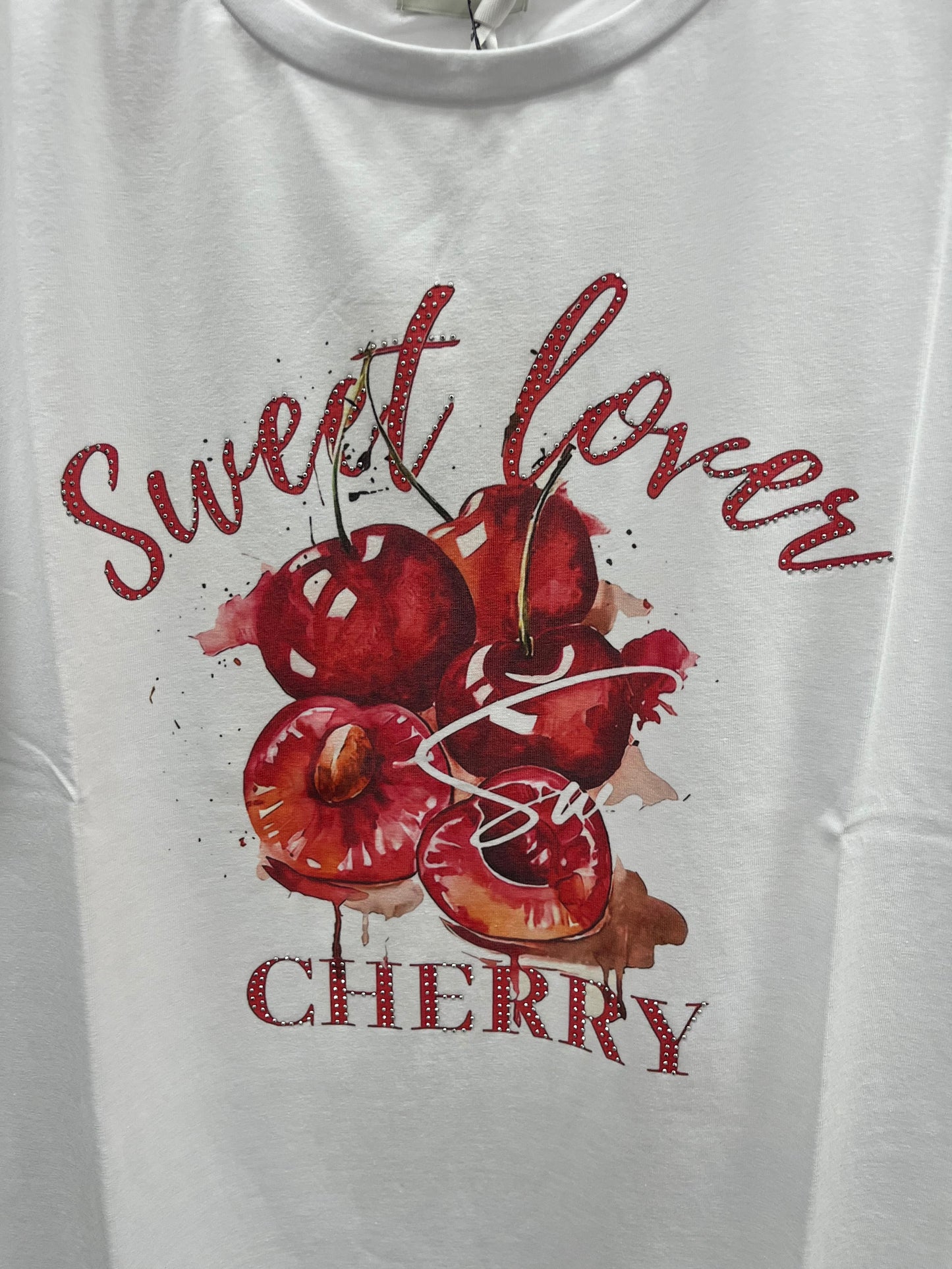 Susy Mix T-Shirt con stampa Cherry