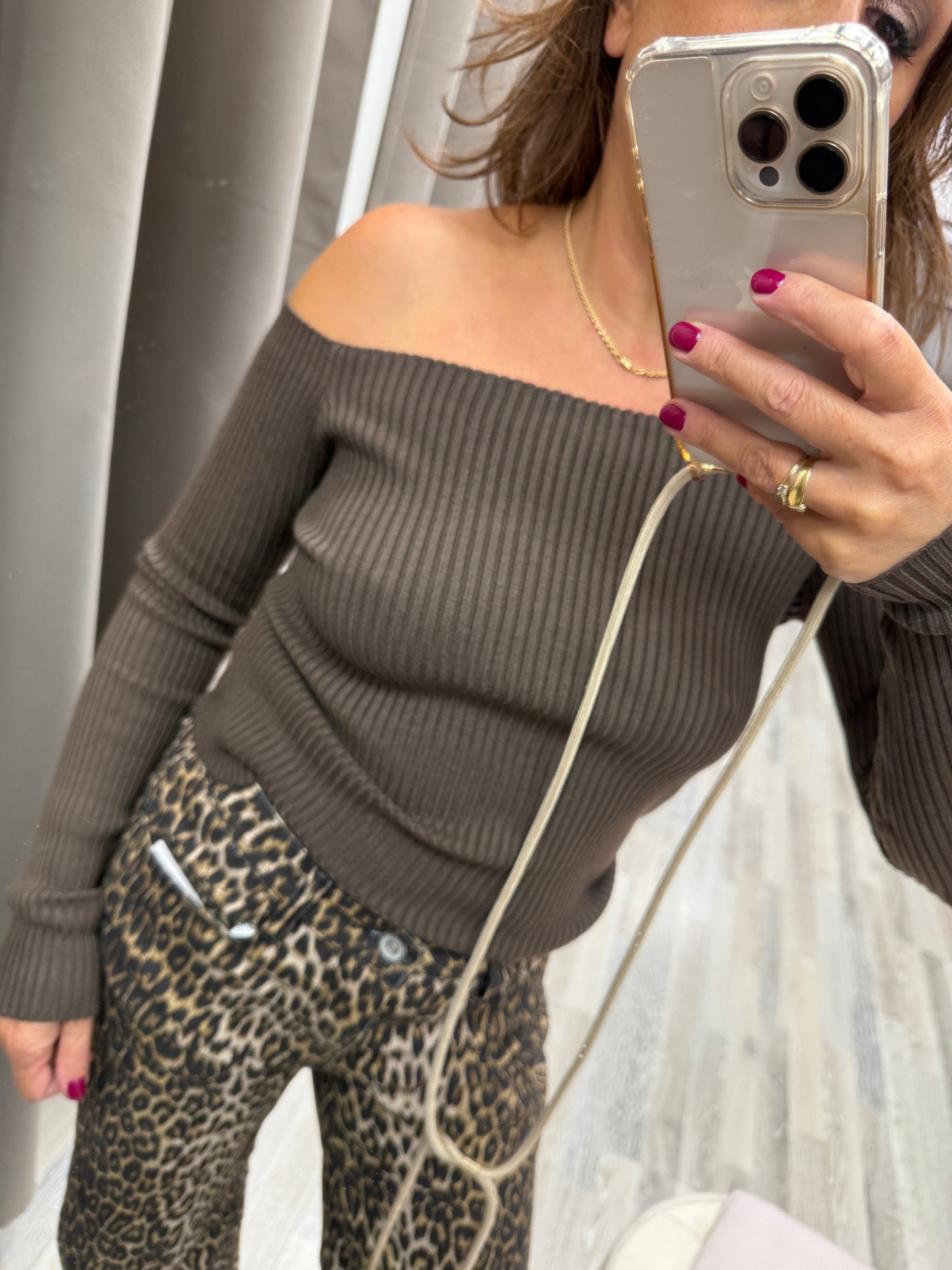 Maglia scollo shiffer Susy Mix Moro