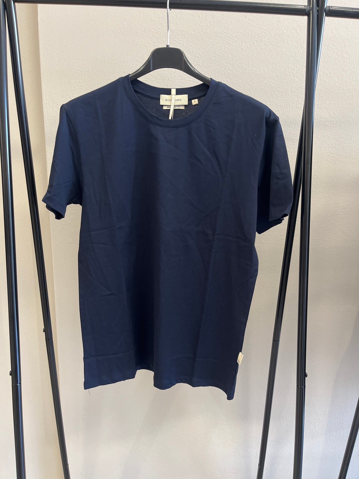 Gianni Lupo T-Shirt Manica Corta Uomo Blu Navy