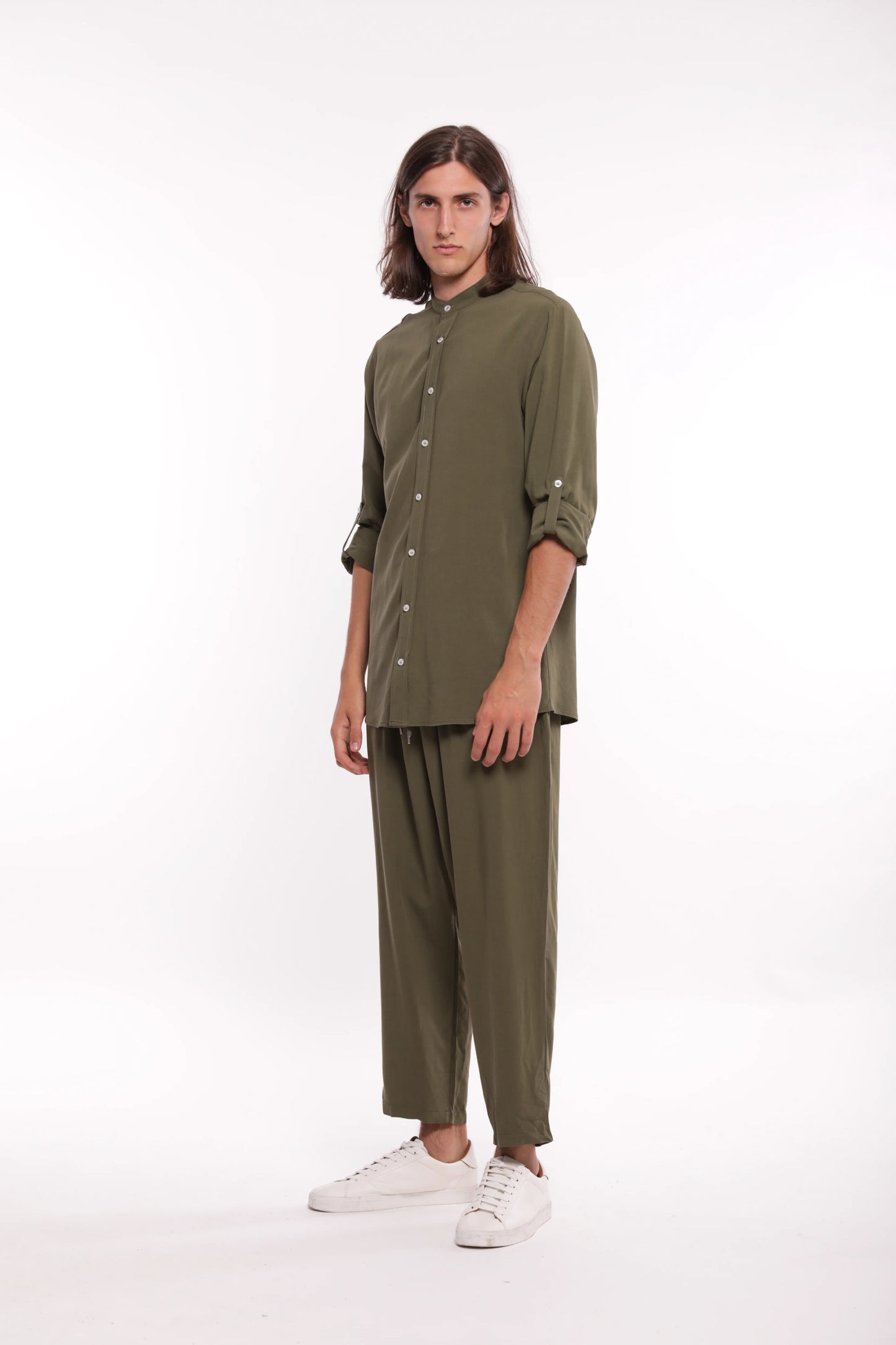 7x8 FLR Pantalone Leggero Verde Militare
