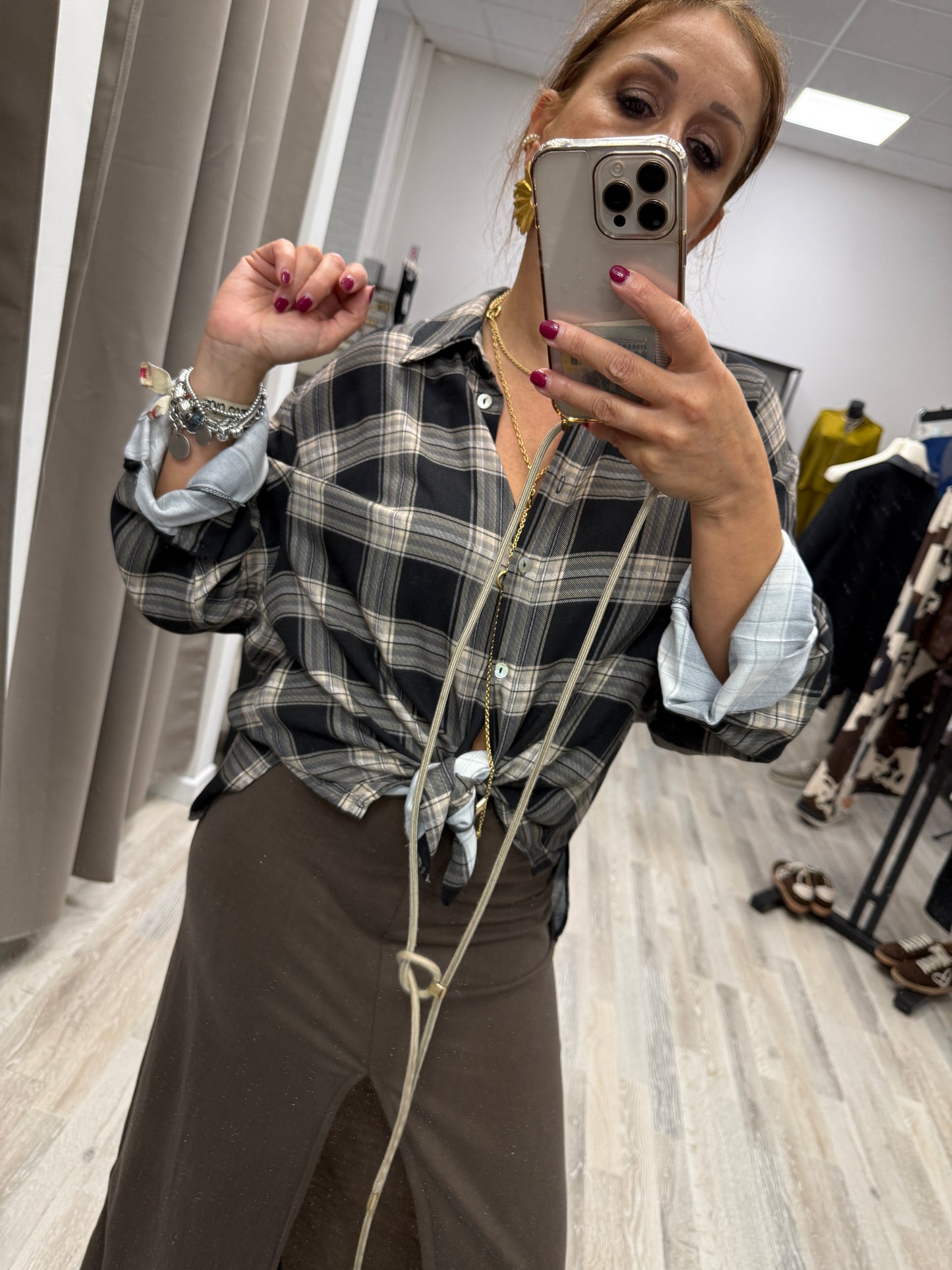 Camicia check modello uomo Haveone