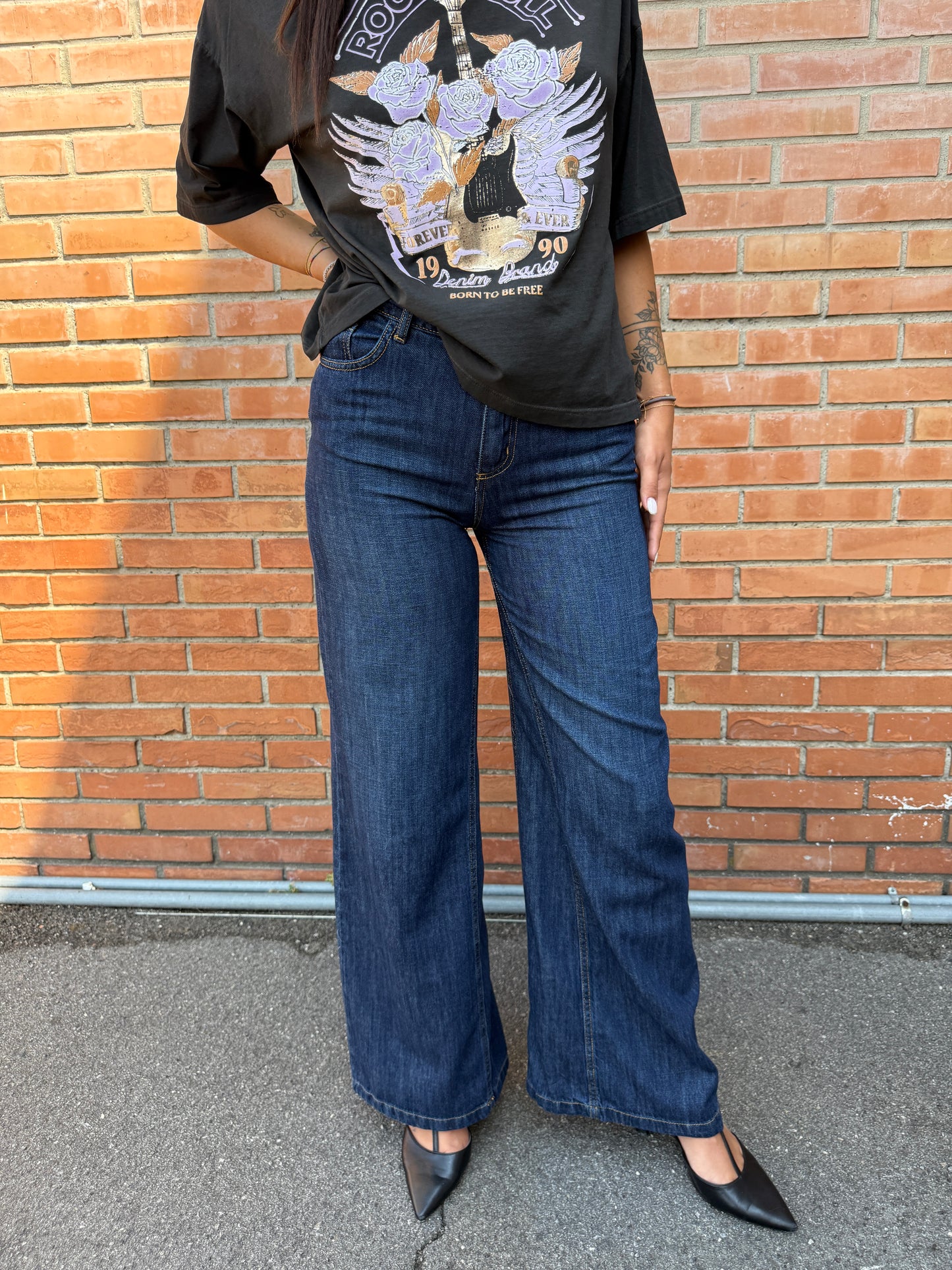 Jeans Ketty blu scuro Haveone