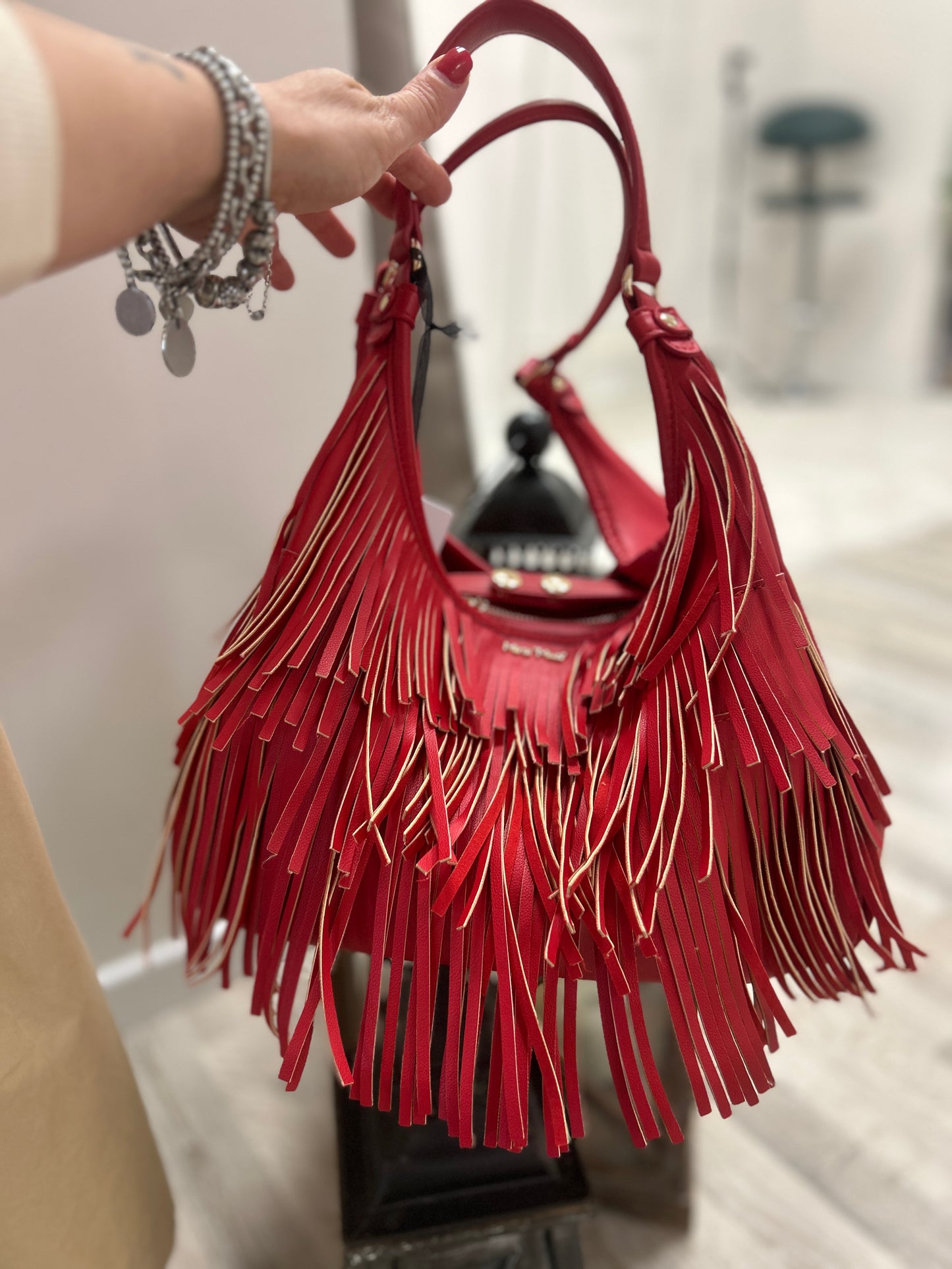 Mimì Muà borsa frange grande