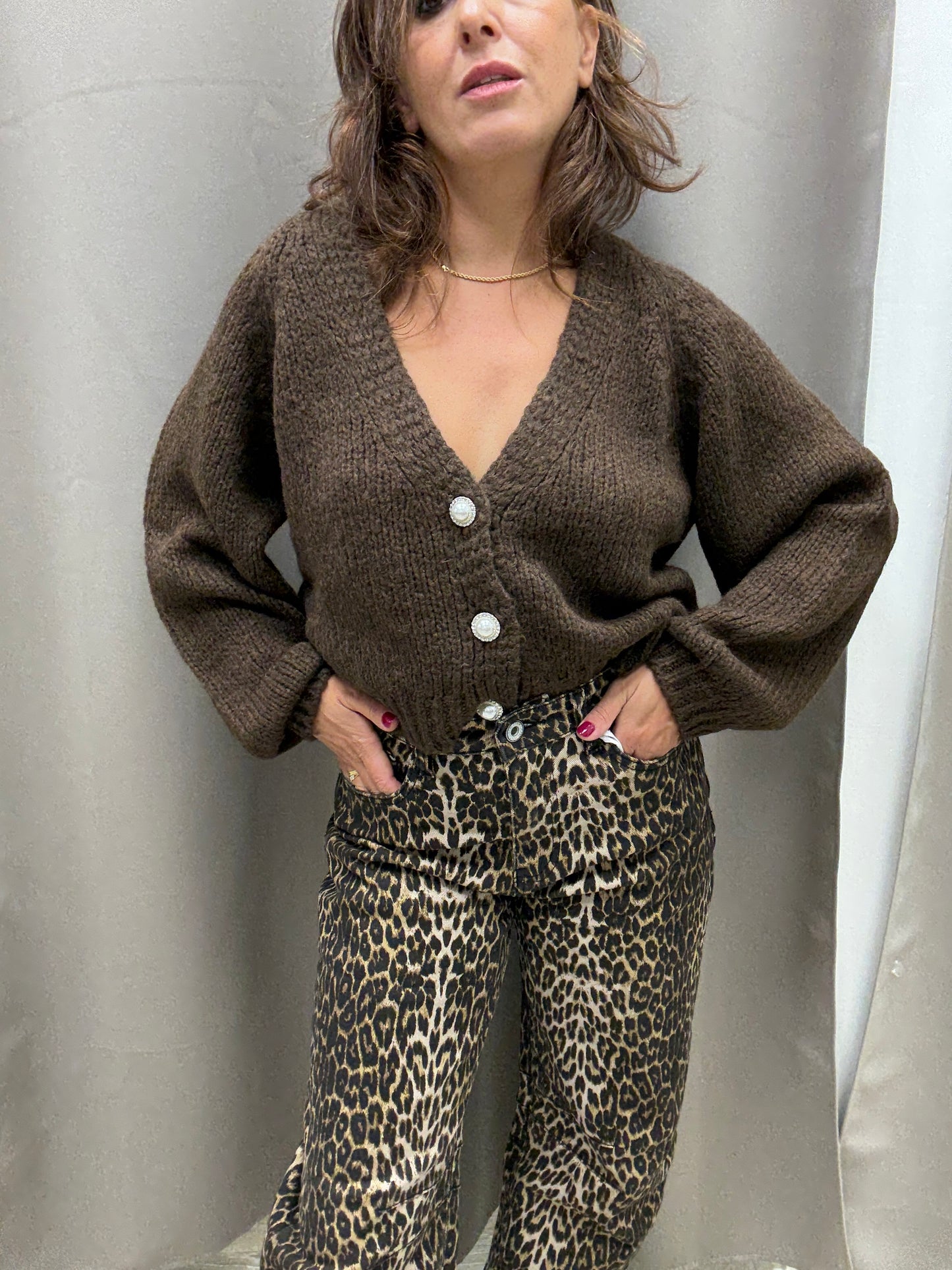 HaveOne Cardigan Gioiello Moro