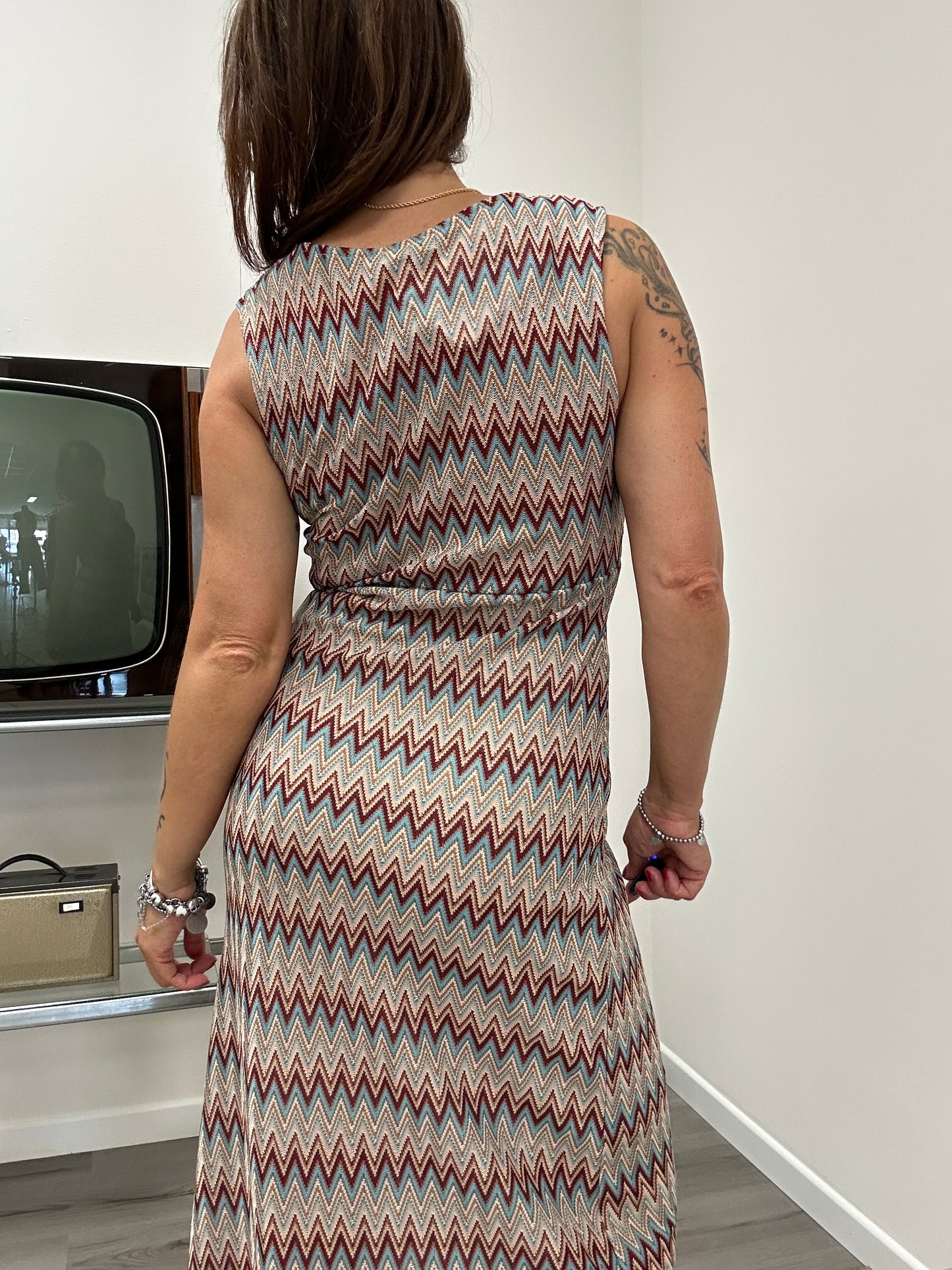 Abito Missoni incrocio Susy Mix rosso