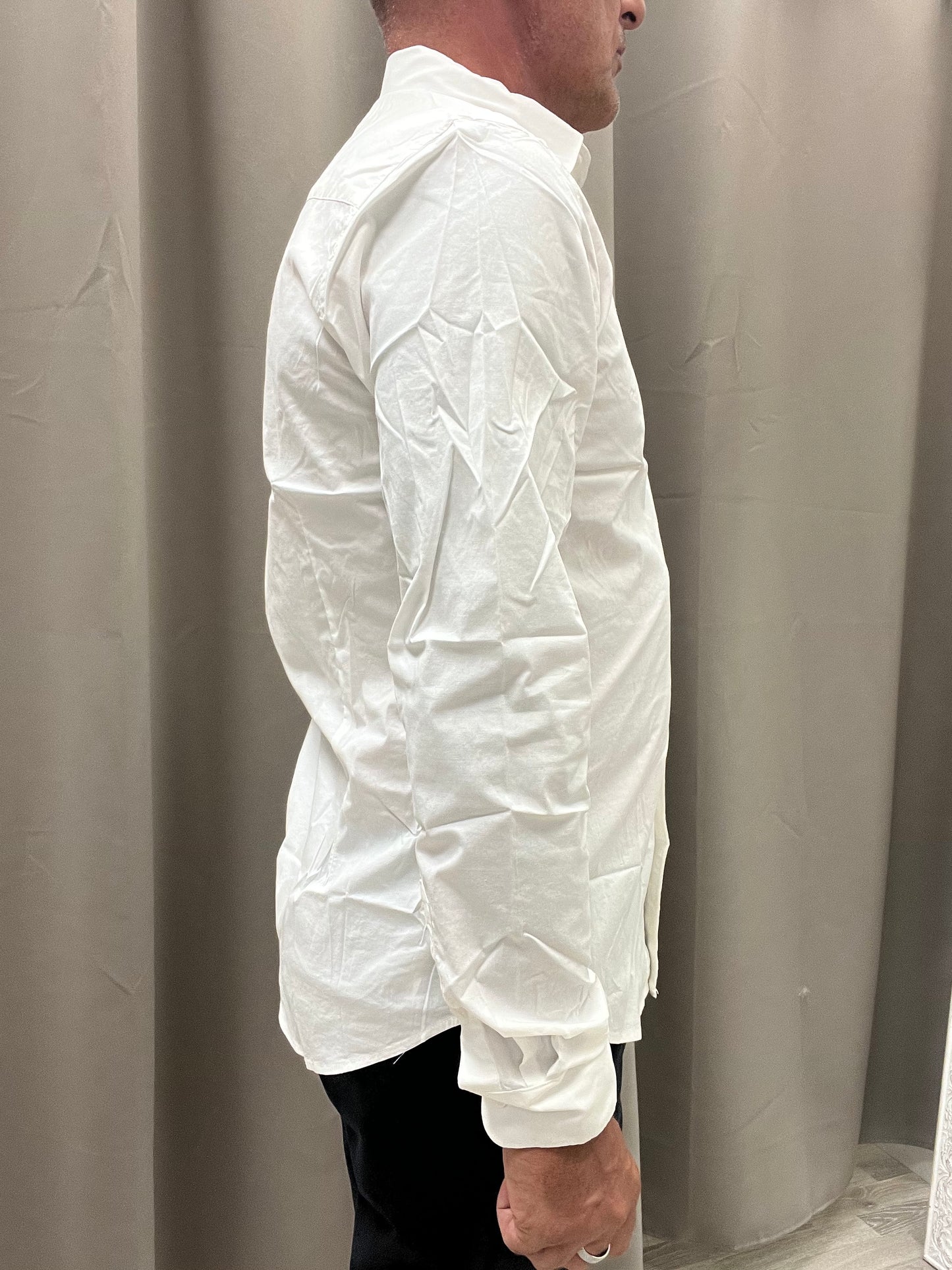 Gianni Lupo Camicia Bianca Uomo Slim Fit