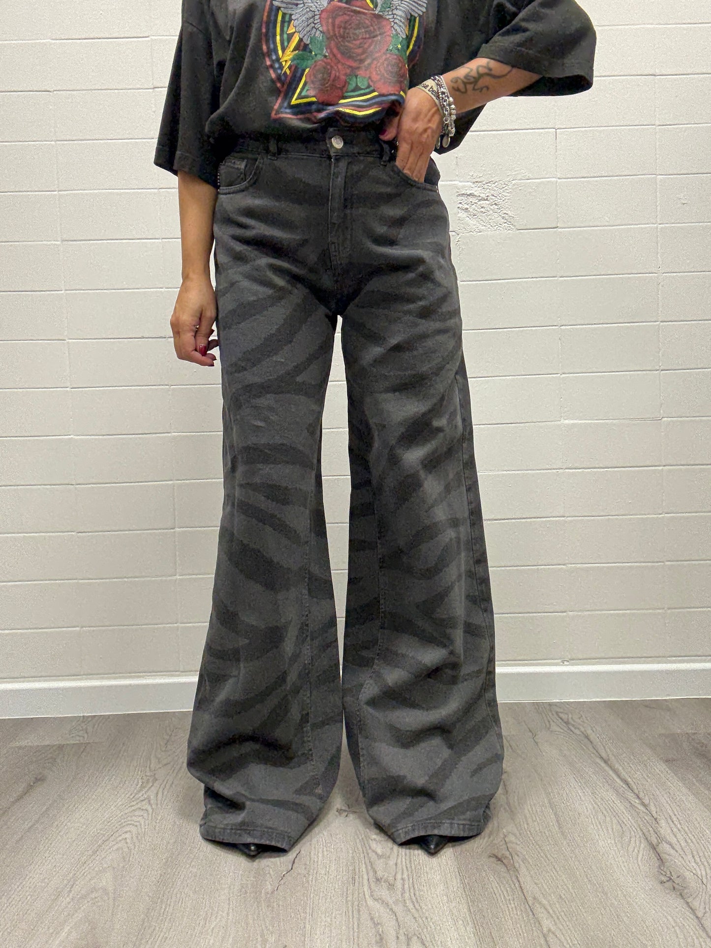 Jeans Ketty zebrato Haveone