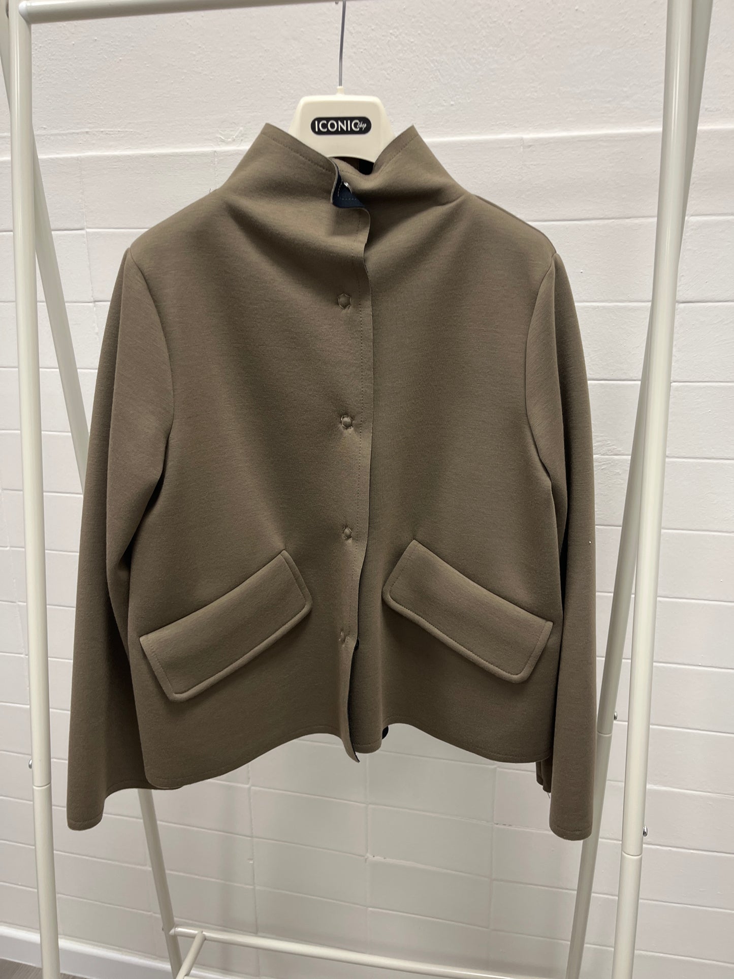 Giacca in Neoprene HaveOne Tortora