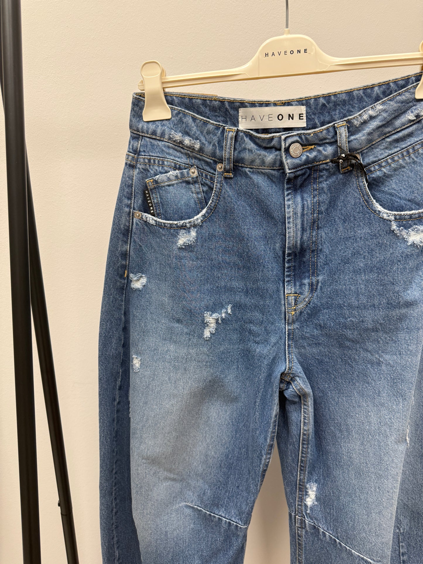 Jeans Barbara rotture Haveone