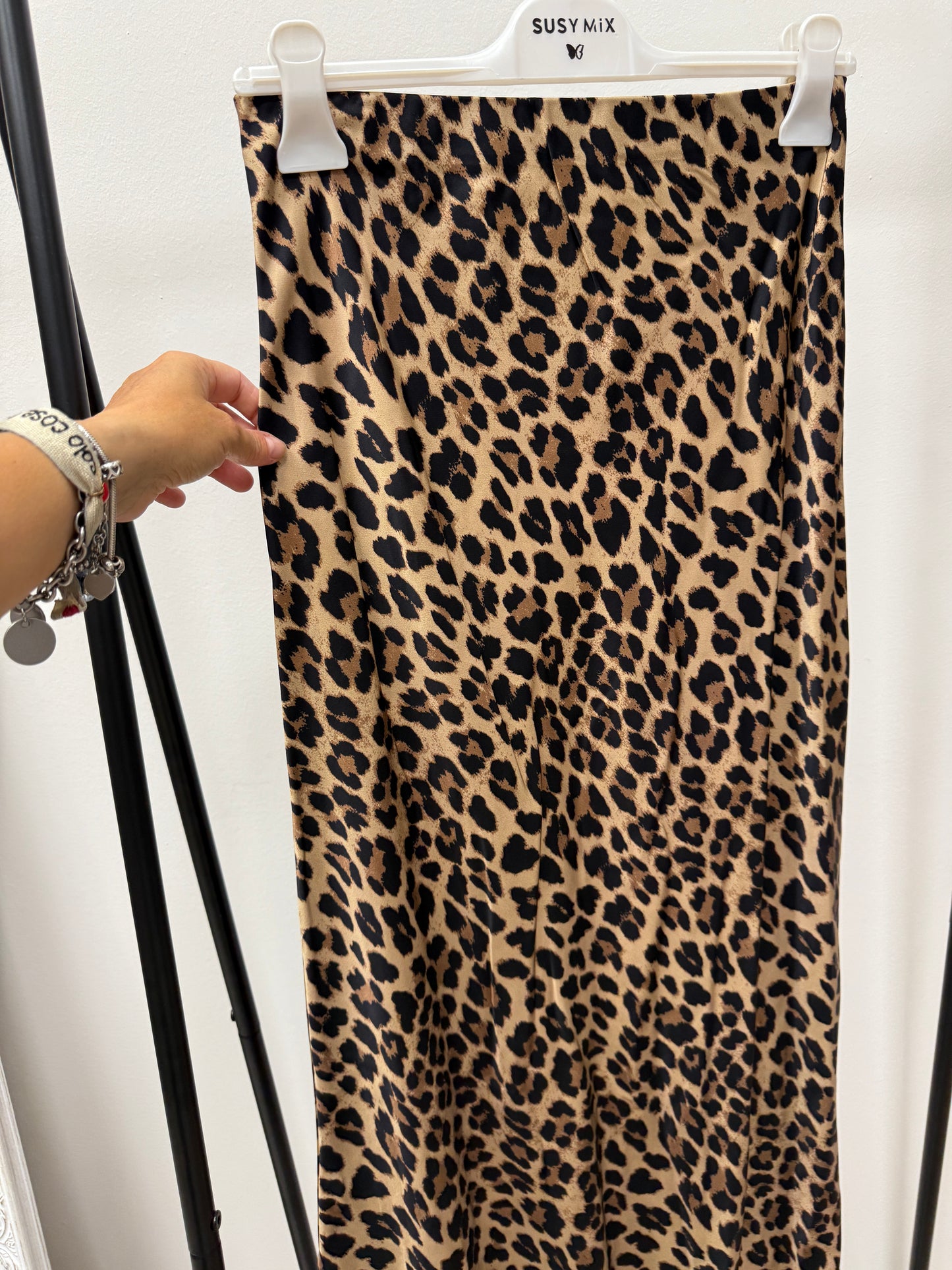 Gonna viscosa animalier Susy Mix