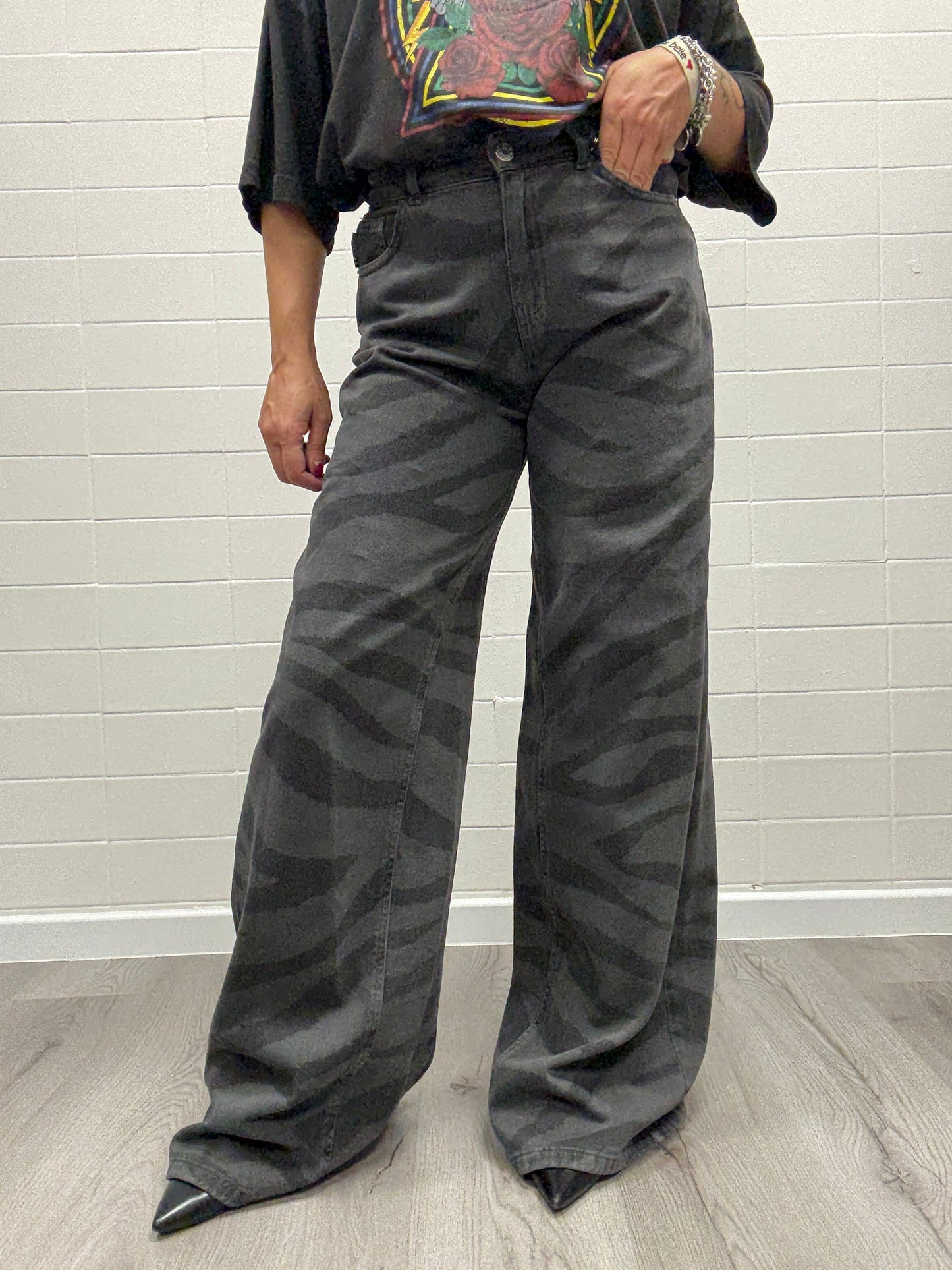 Jeans Ketty zebrato Haveone