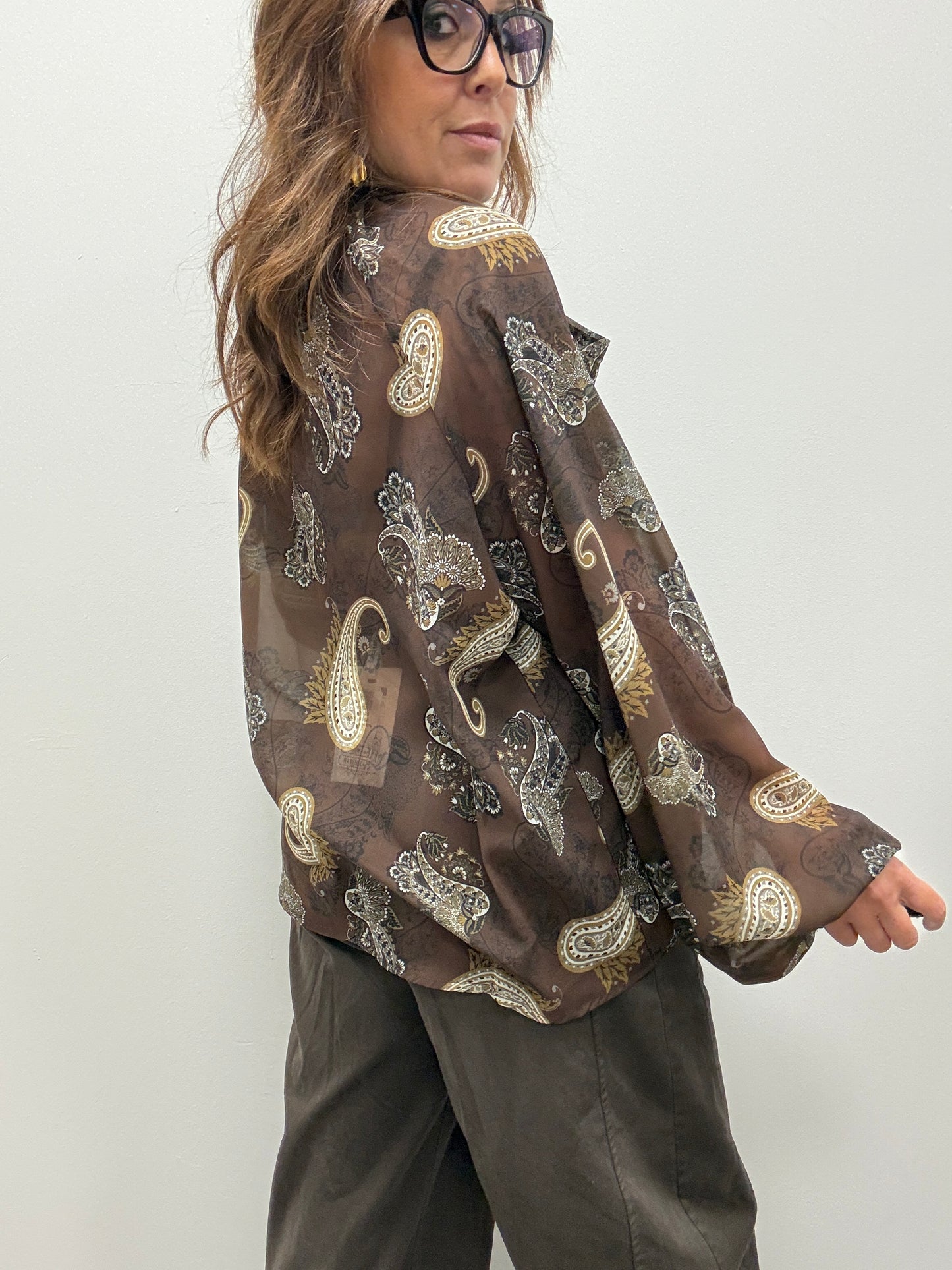 Camicia con fiocco Susy mix