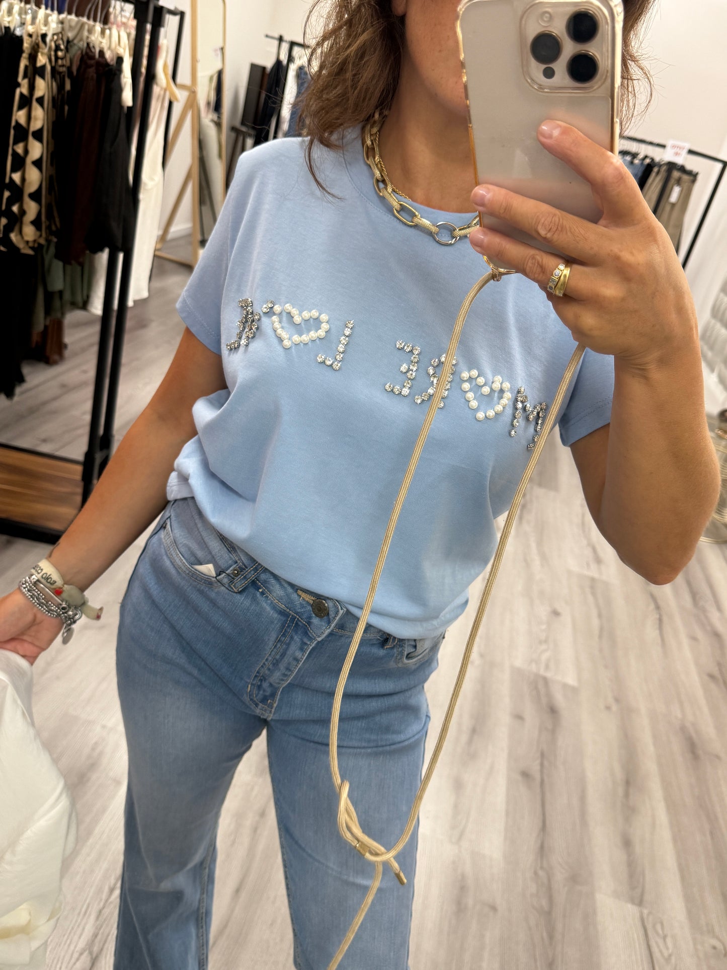 T-shirt strass Susy mix