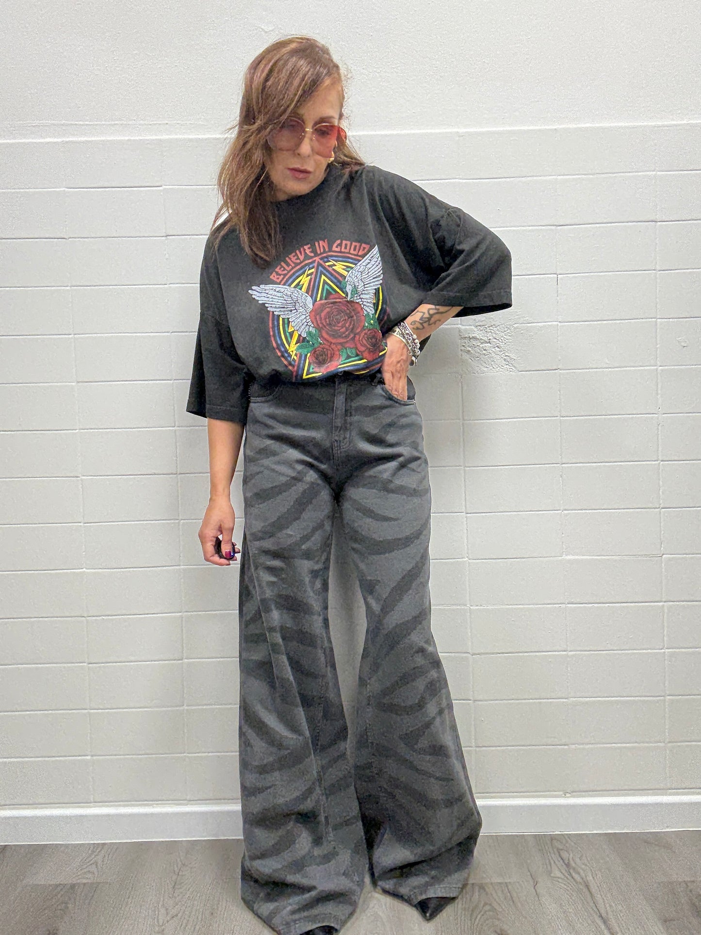 Jeans Ketty zebrato Haveone
