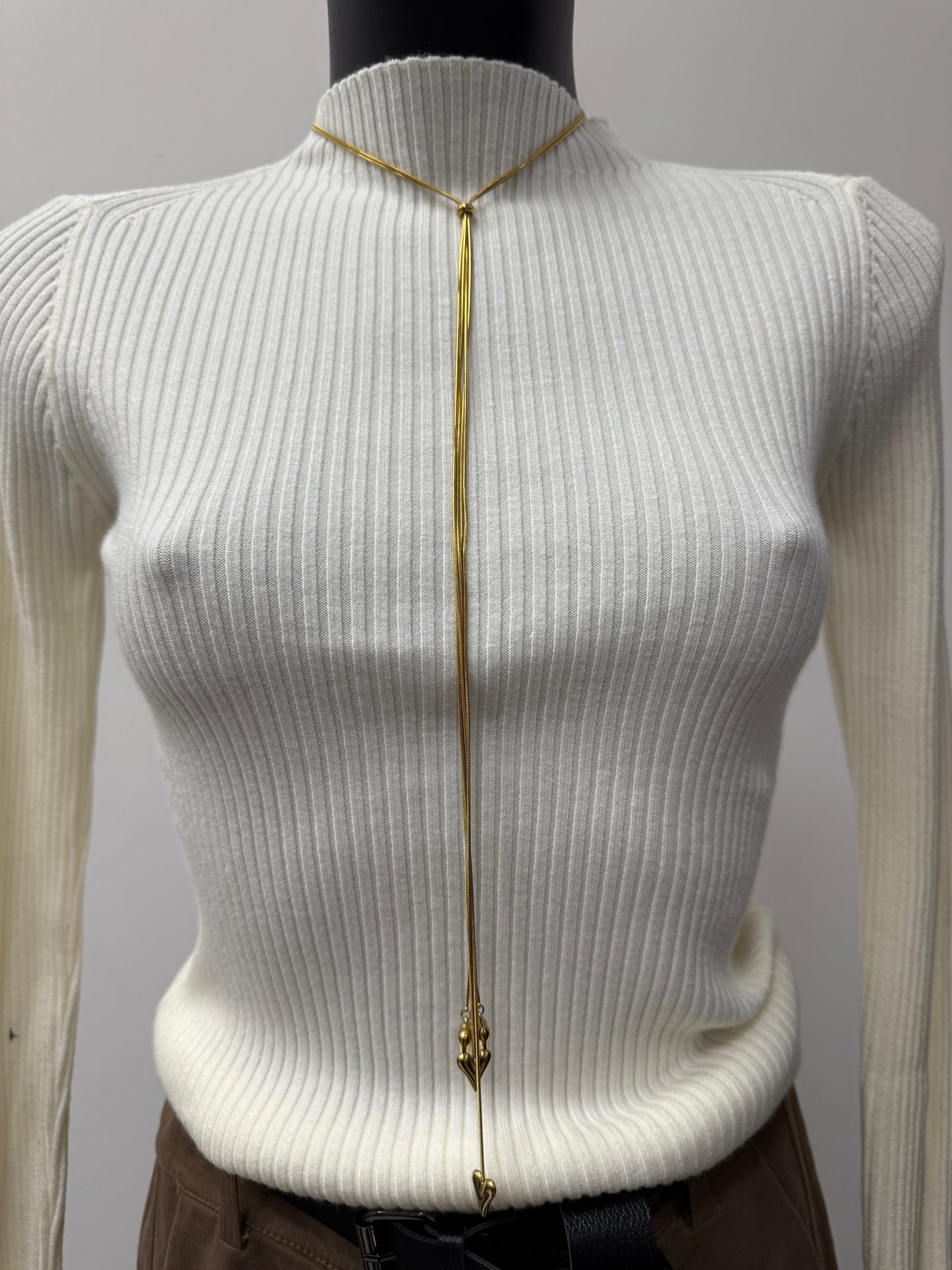 Collana saliscendi cuori Memoire