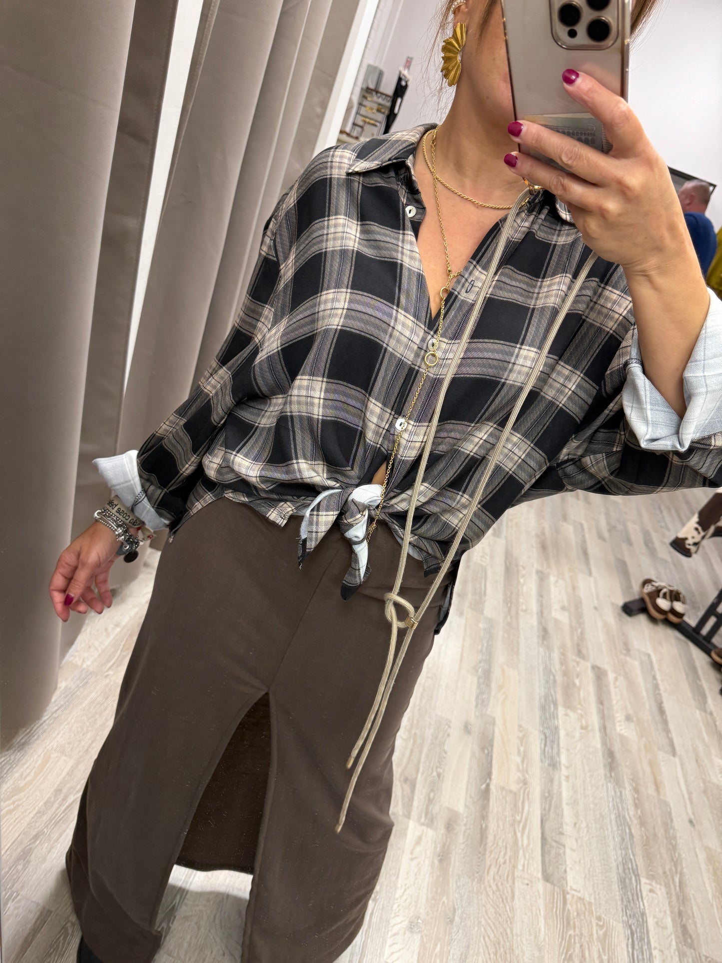 Camicia check modello uomo Haveone