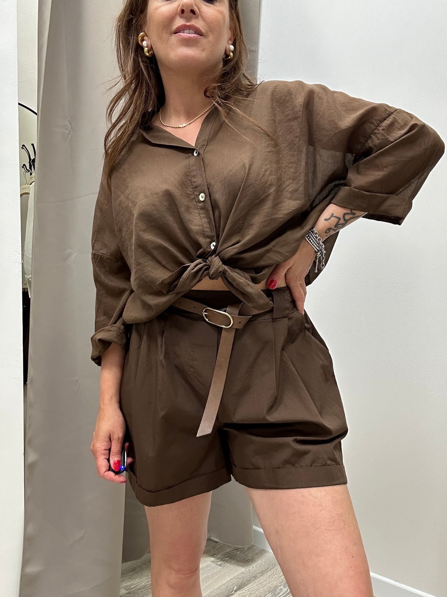 HaveOne Camicia Voile Moro