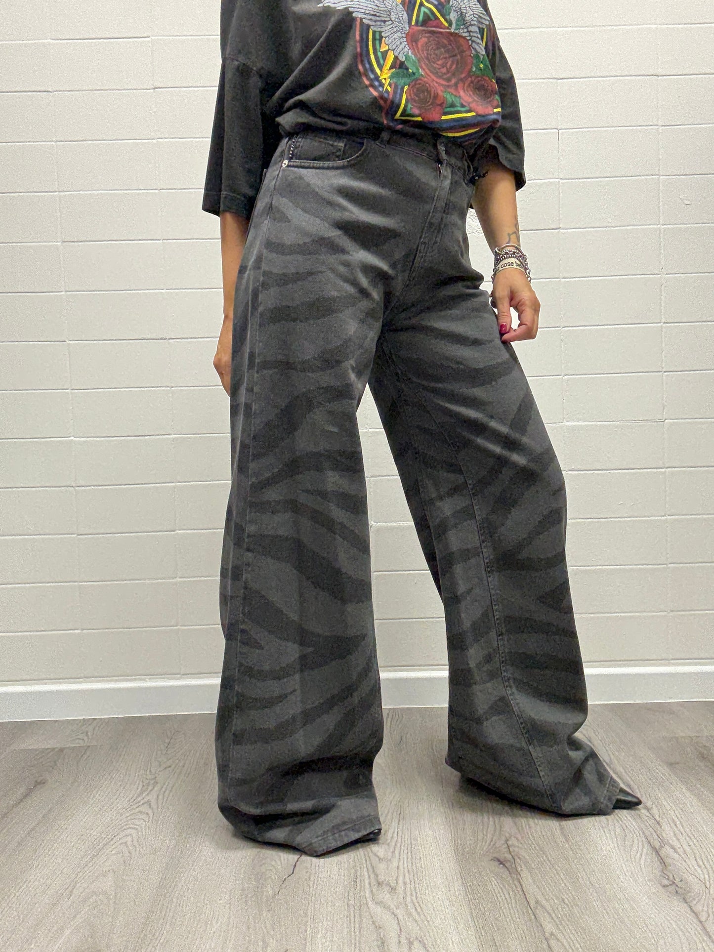 Jeans Ketty zebrato Haveone