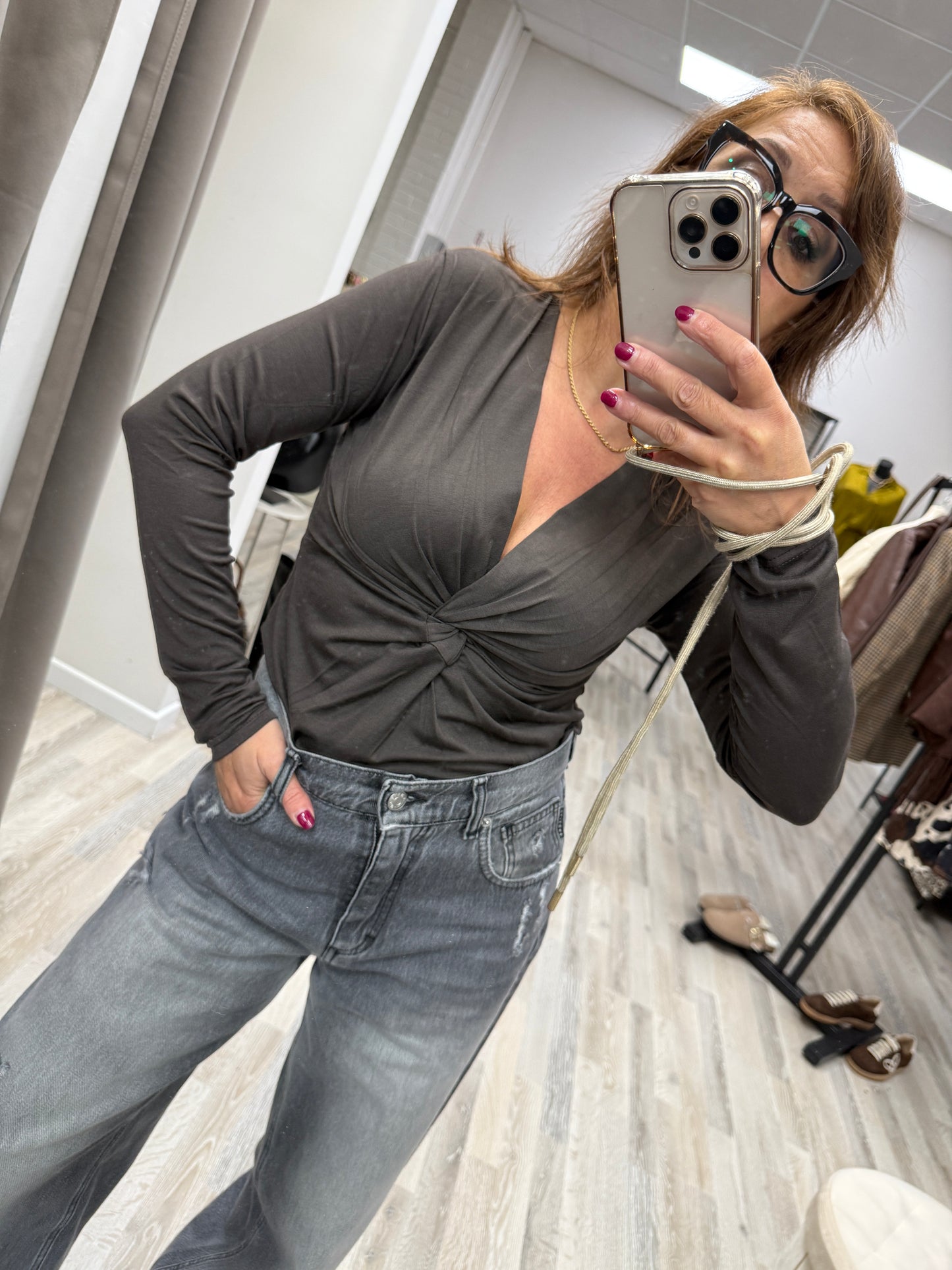Maglia con nodo moro Susy Mix