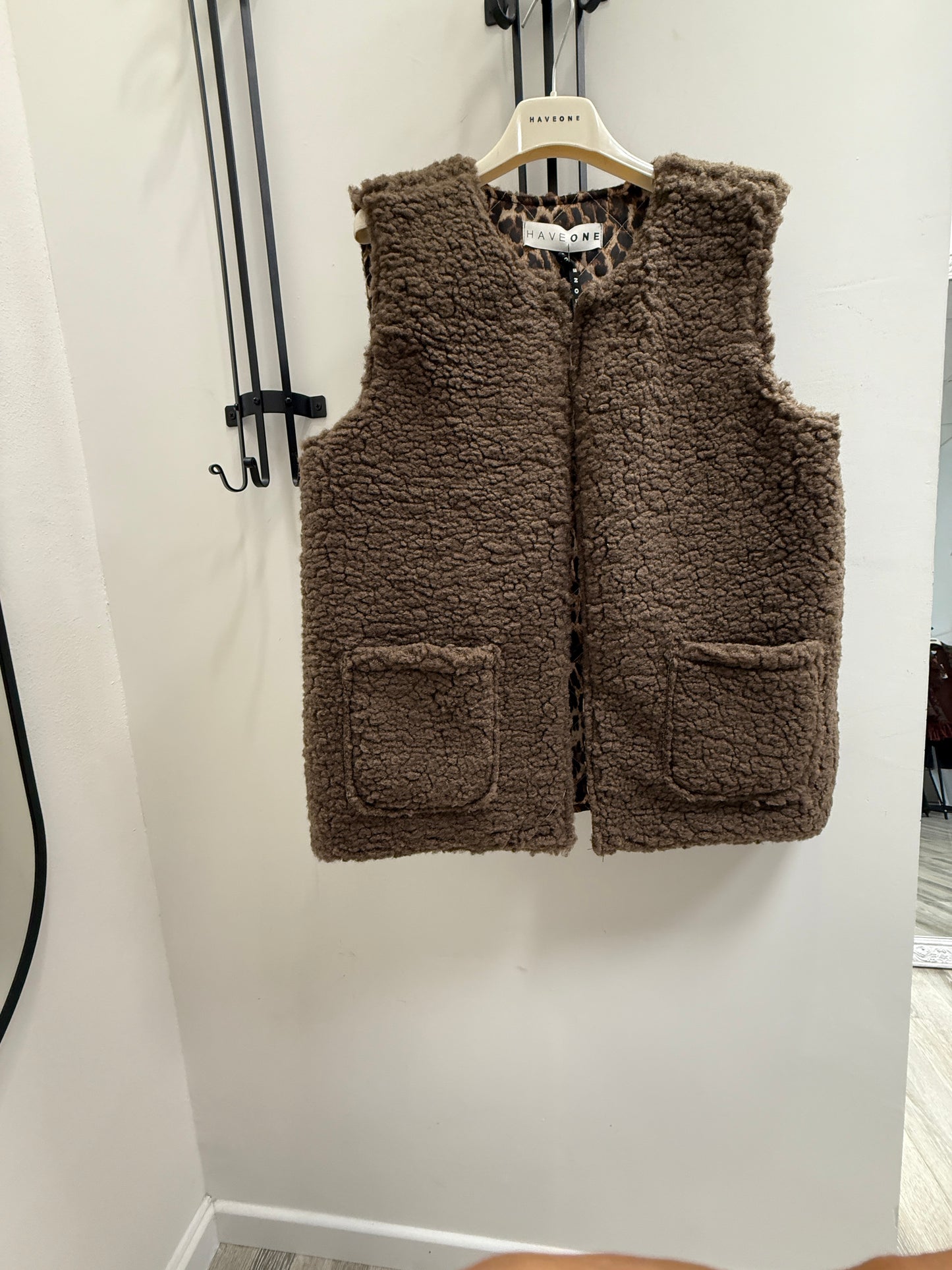 Gilet Teddy moro Haveone