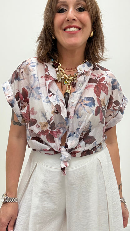 Camicia fantasia fico e Azzurra Susy Mix