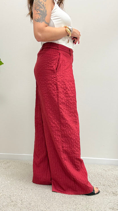 Pantalone Palazzo Rosso India Extasy