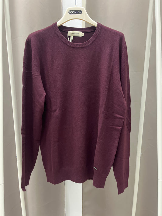Maglia Basica Girocollo Bordeaux Gianni Lupo