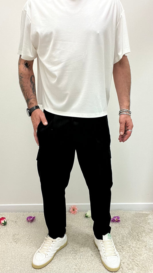 Pantalone Baggy Nero Imperial